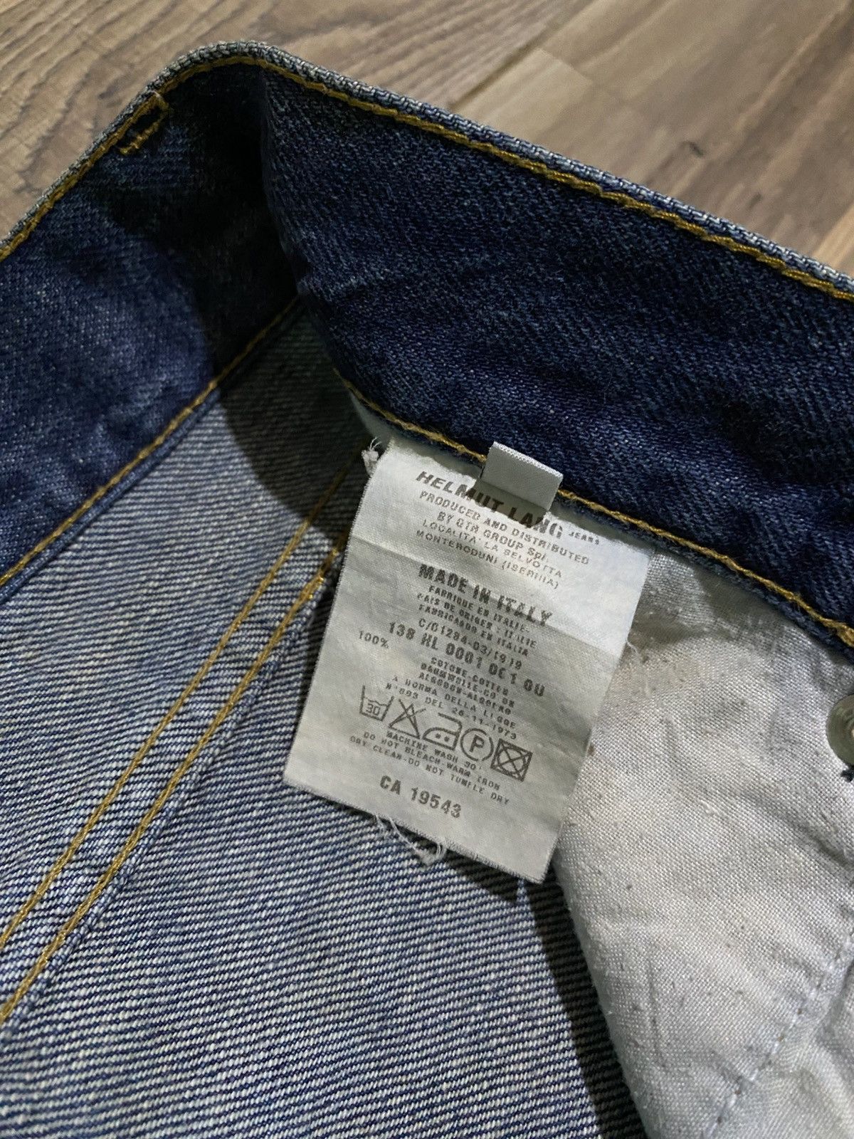 Helmut Lang HELMUT LANG 1999 CLASSIC CUT DENIM Size US 28 / EU 44 - 6 Thumbnail