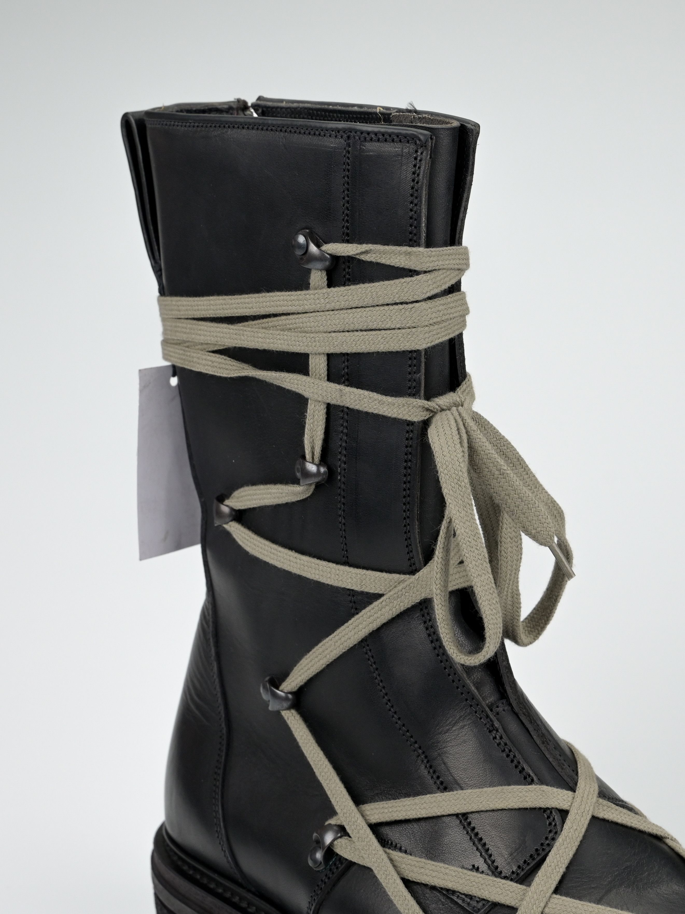 Rick Owens F/W 2017 Glitter Hexagram Creeper Boots Lego Sole Size US 10.5 / EU 43-44 - 15 Thumbnail