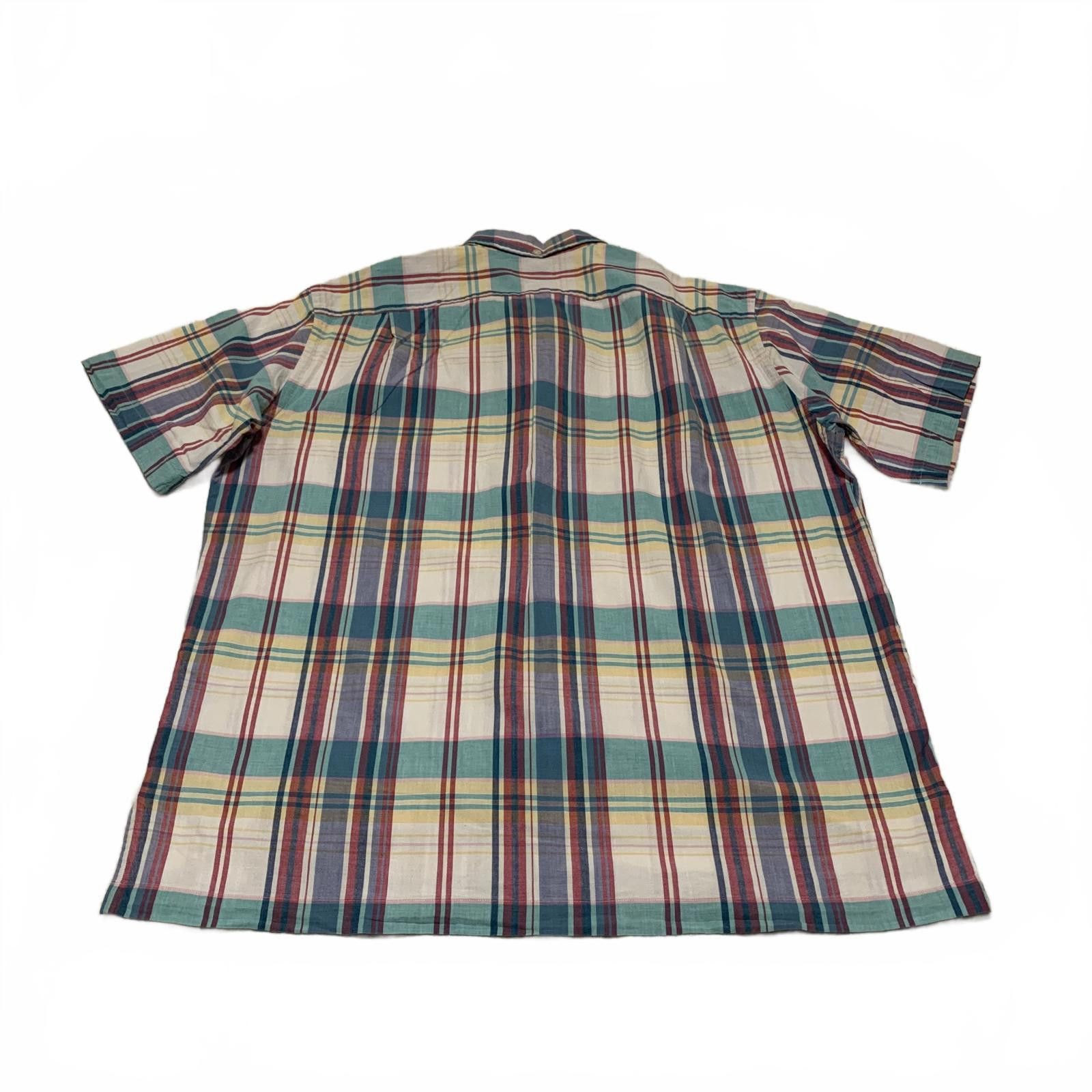 Polo Ralph Lauren Ralph Lauren Pastel Plaid Short Sleeve Shirt L Cotton Size US L / EU 52-54 / 3 - 2 Thumbnail