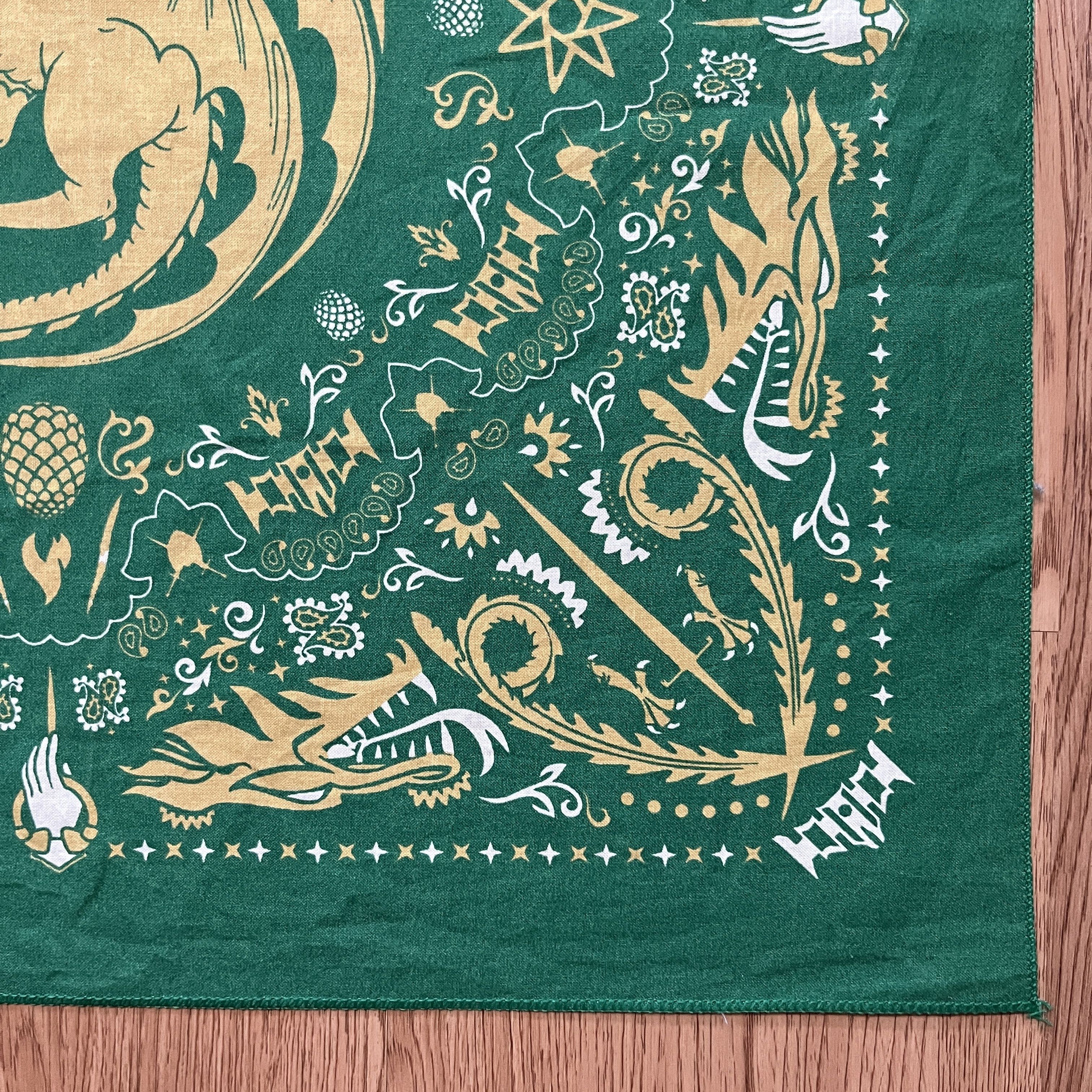 Vintage 2024 Game of Thrones bandana house of dragons Handkerchief Size ONE SIZE - 2 Thumbnail