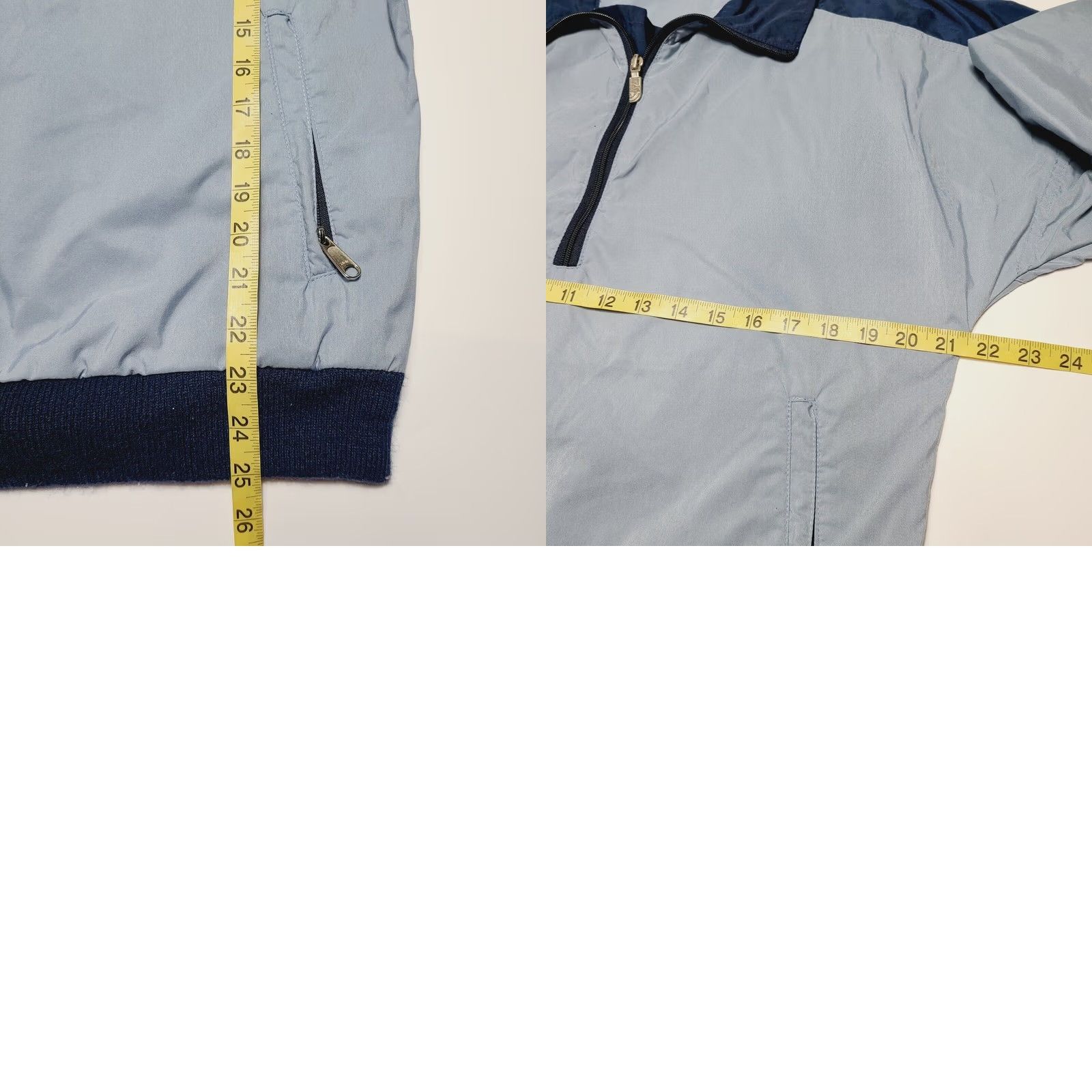 The North Face VINTAGE The North Face Windbreaker Jacket 1/2 Zip Ladies Size 12 USA Blue Windbreaker 80s Style Navy logo Embroidered Nylon Zip USA 1/2 Zip Women 12 Size XL / US 12-14 / IT 48-50 - 8 Thumbnail
