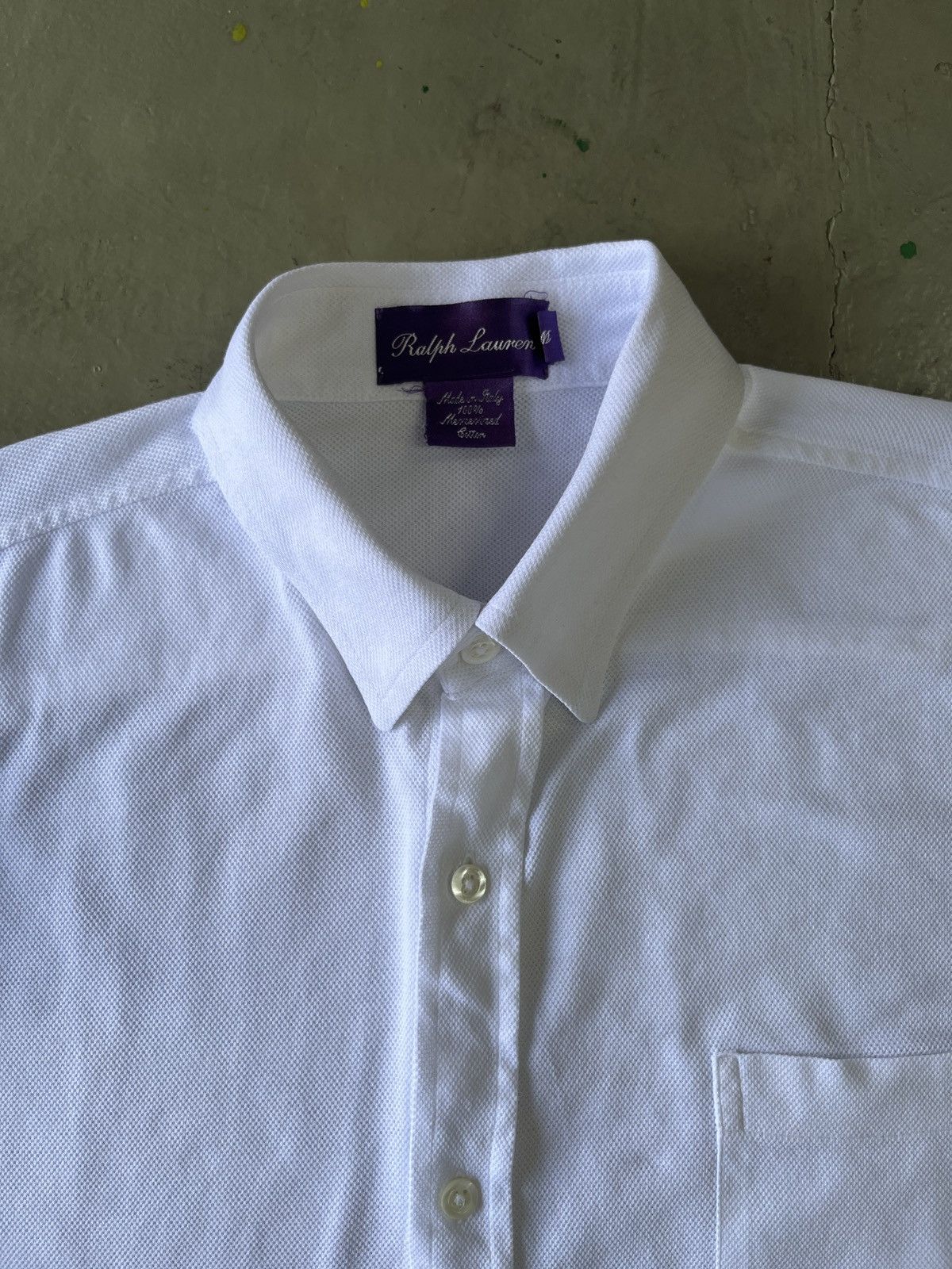 Ralph Lauren Purple Label Ralph Lauren Purple Label Oxford Shirt Size US L / EU 52-54 / 3 - 4 Thumbnail