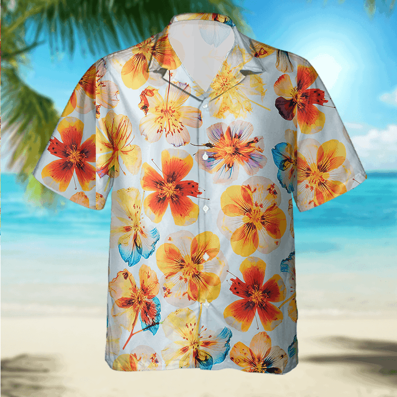 The Unbranded Brand × Vintage Hibbert Floral Bowling Shirt Size US M / EU 48-50 / 2 - 3 Thumbnail