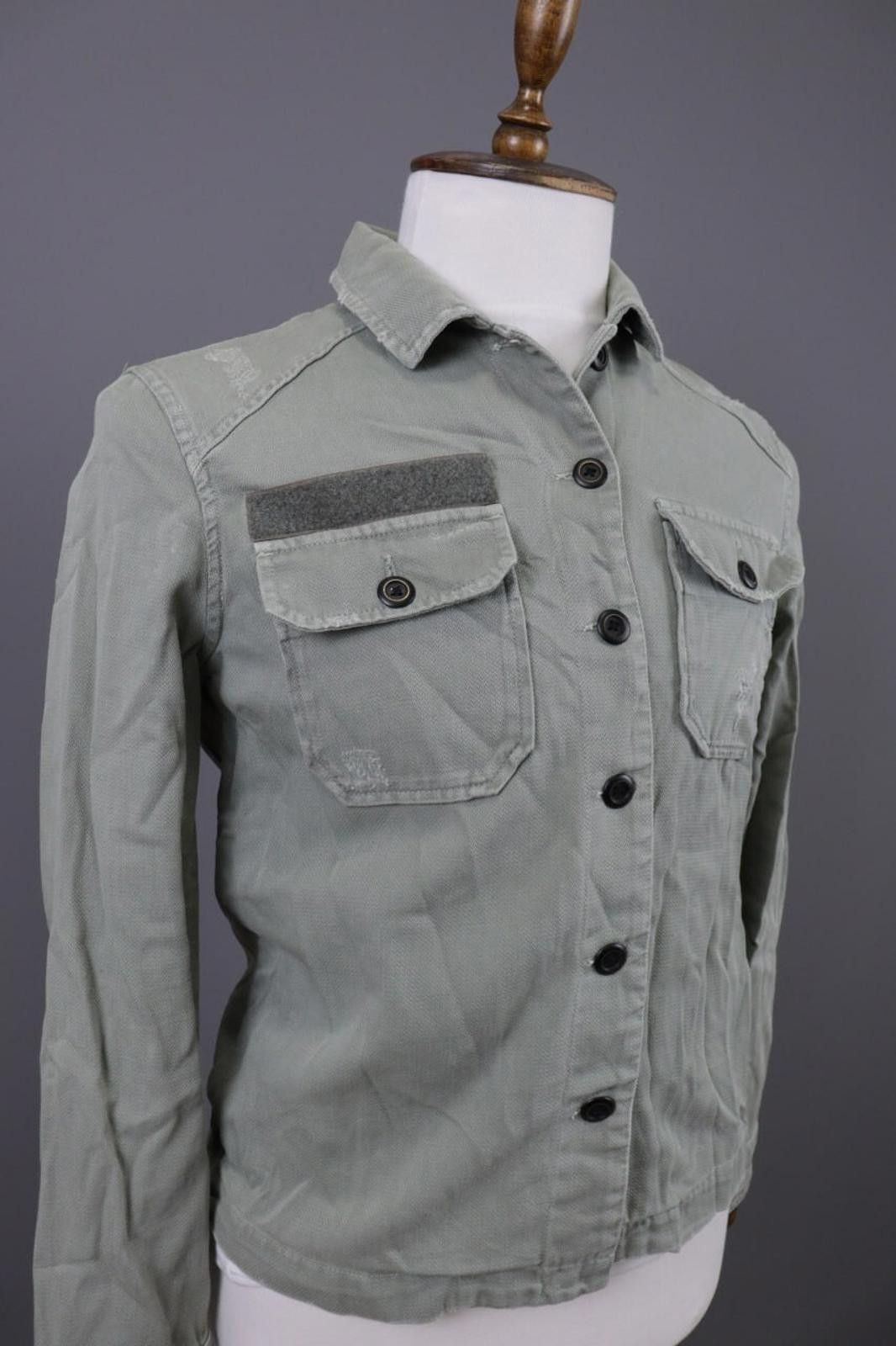 Allsaints Allsaints Gray Pockets Overshirtr Size UK 10 / US 6/EU38 Size US M / EU 48-50 / 2 - 5 Thumbnail