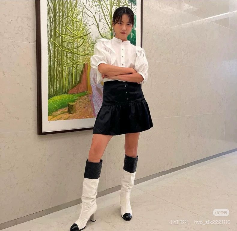Chanel Chanel 23b black skirt Size 25" / US 0 / IT 36 - 6 Thumbnail