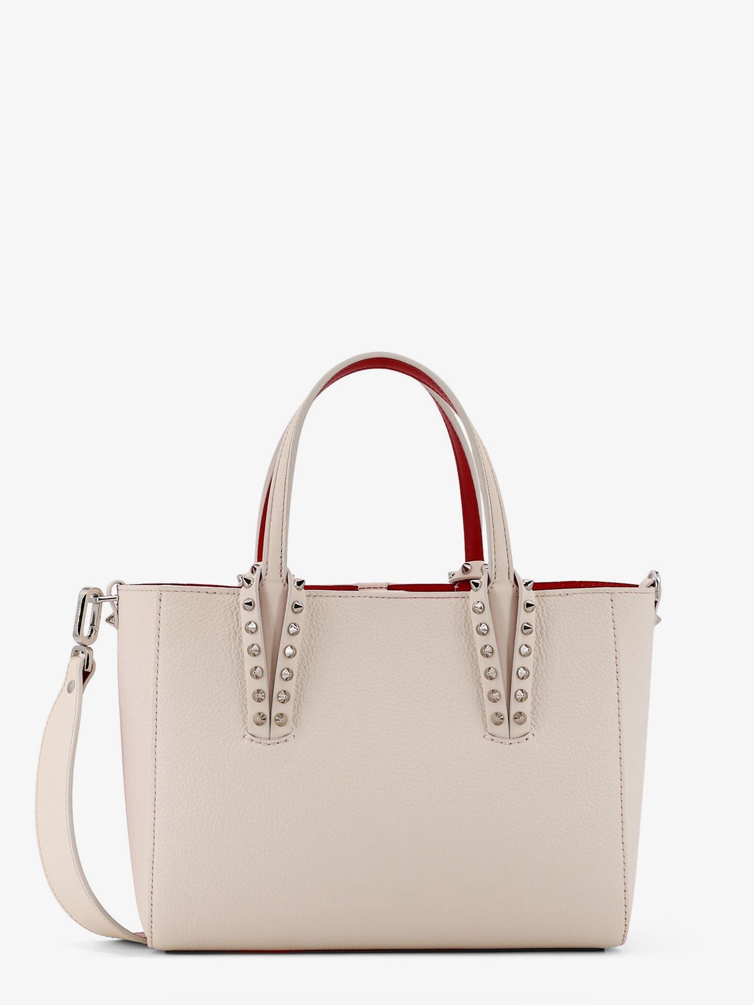 Christian Louboutin Cabata Shoulder Bag In Hammered Leather Size ONE SIZE - 1 Thumbnail