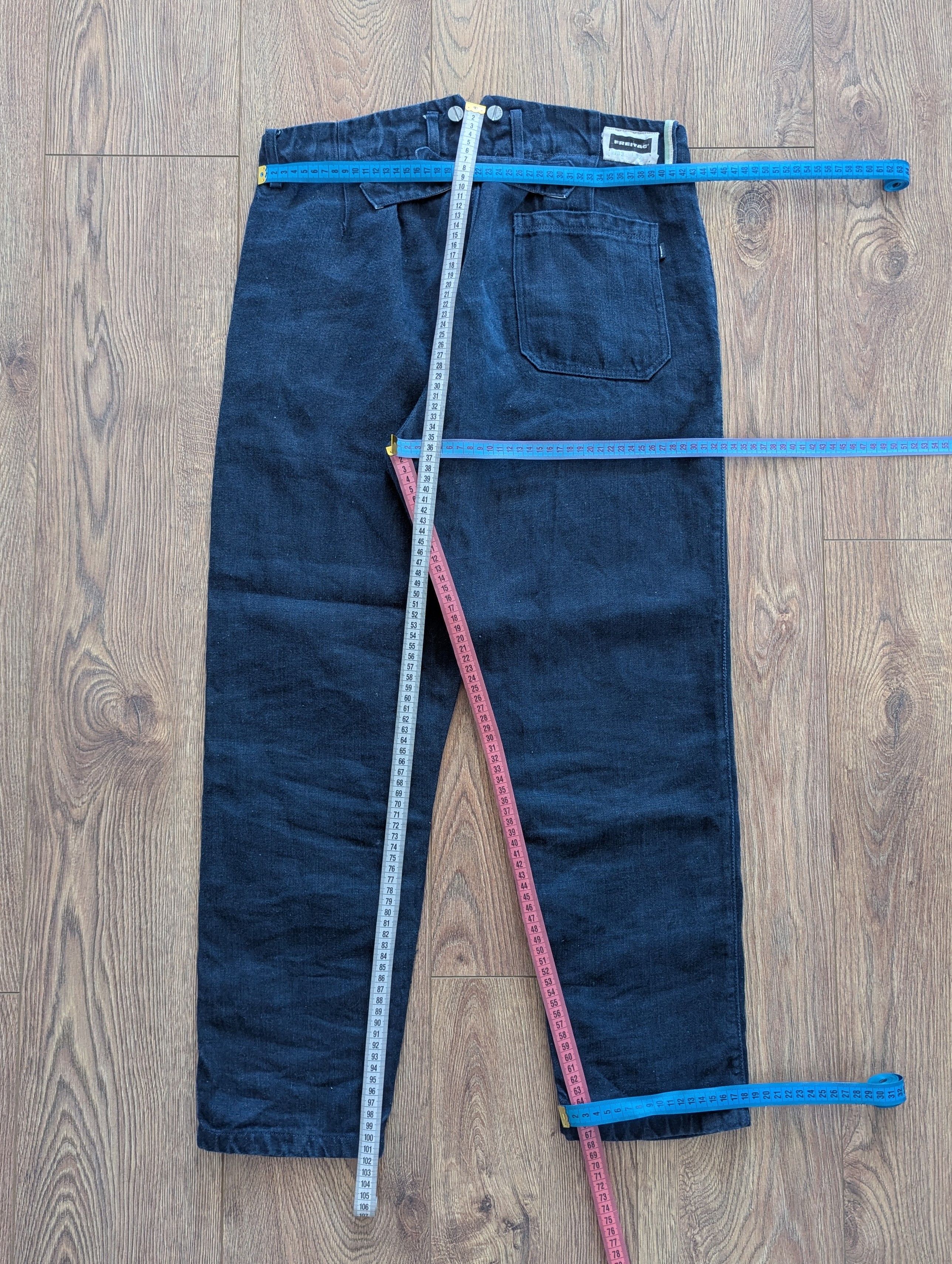 Freitag FREITAG E553 Male Work Pant Linen W33 L32 Japanese Style Size US 33 - 19 Thumbnail