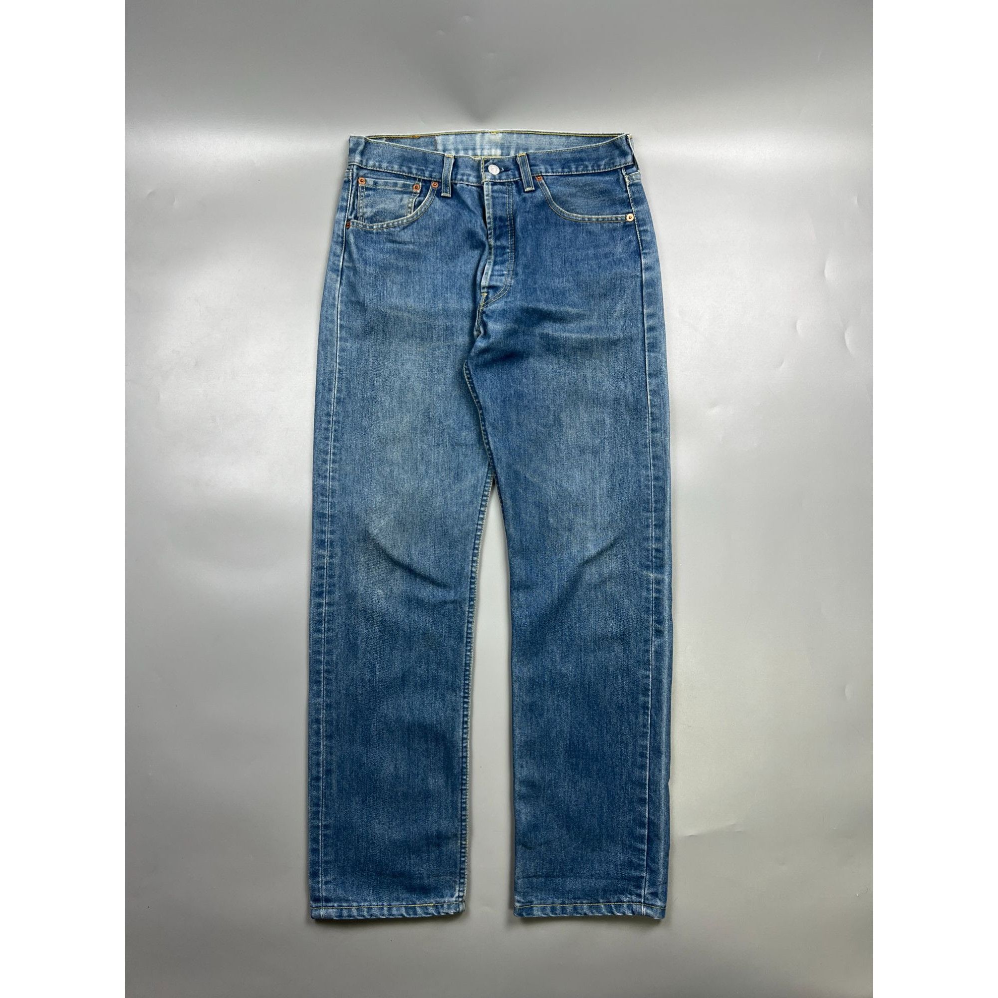Levi's Levi’s 501 Made in UK Denim Jeans Pants (Y0904) Size US 32 / EU 48 - 1 Thumbnail