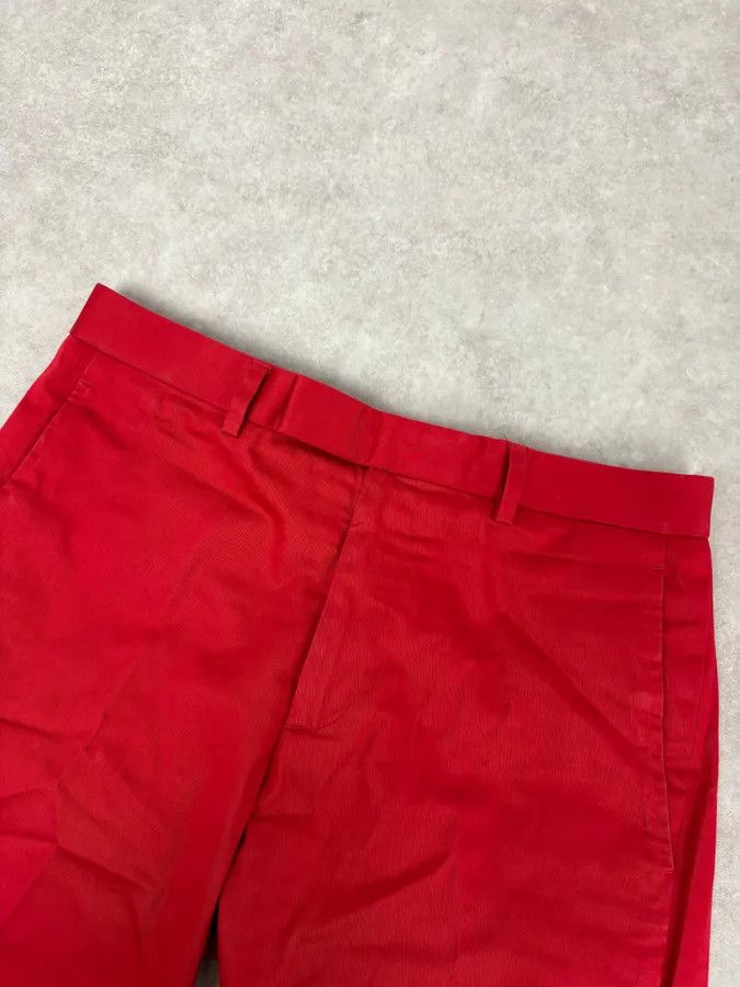 Dior Dior Homme Red Classy Tailored Pants by Kris Van Assche Size US 30 / EU 46 - 5 Thumbnail