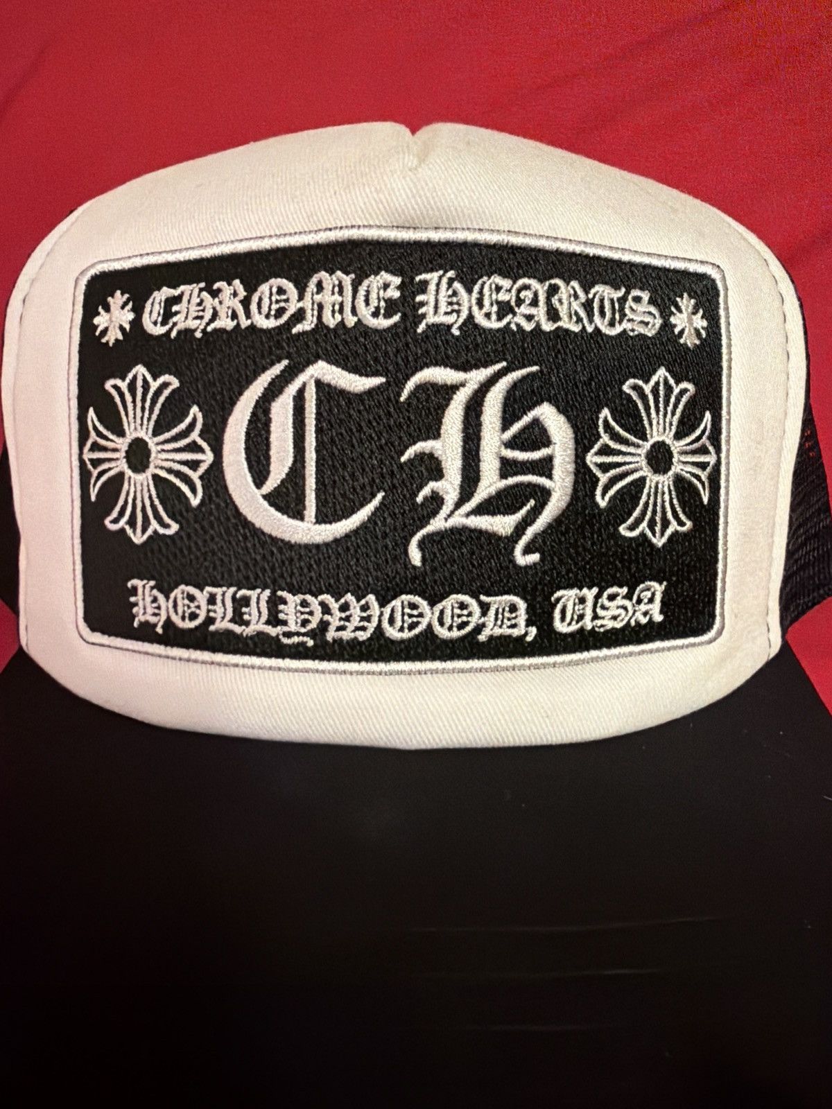 Chrome Hearts Chrome Hearts Hollywood Trucker Cap Size ONE SIZE - 2 Thumbnail