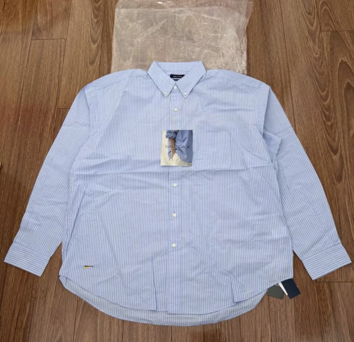 Nautica NAUTICA x FREAK'S STORE TOO BIG STRIPE BD SHIRT Size US XXL / EU 58 / 5 - 1 Thumbnail