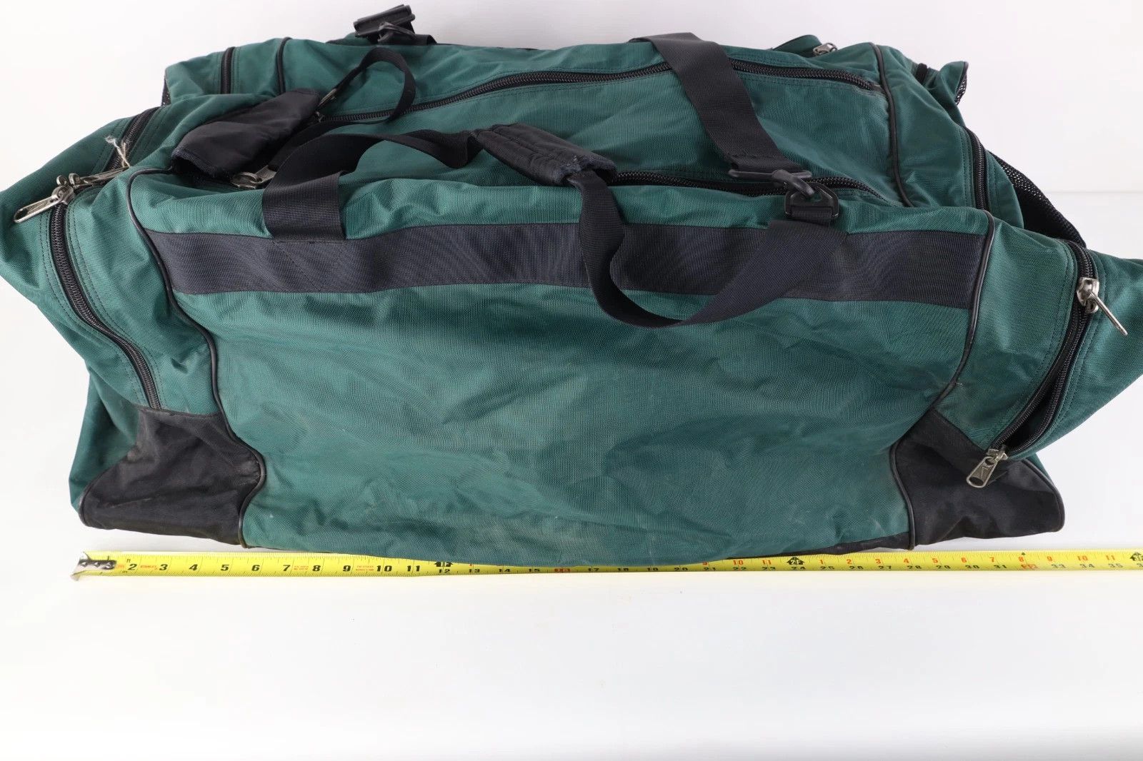 Nike Vintage 90s Nike Big Swoosh Logo Extra Large Duffel Bag Size ONE SIZE - 12 Thumbnail