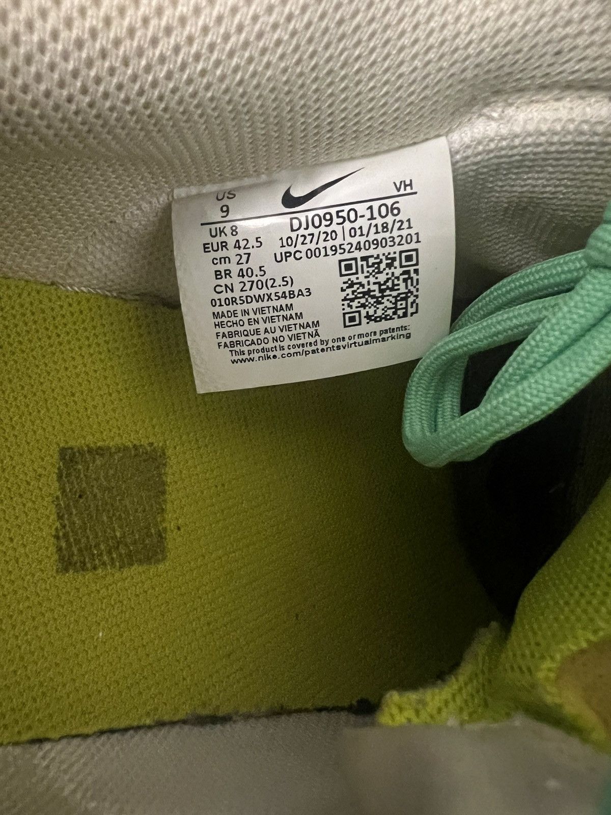 Nike Off White Nike Dunk Lot 14 Size US 9 / EU 42 - 6 Thumbnail