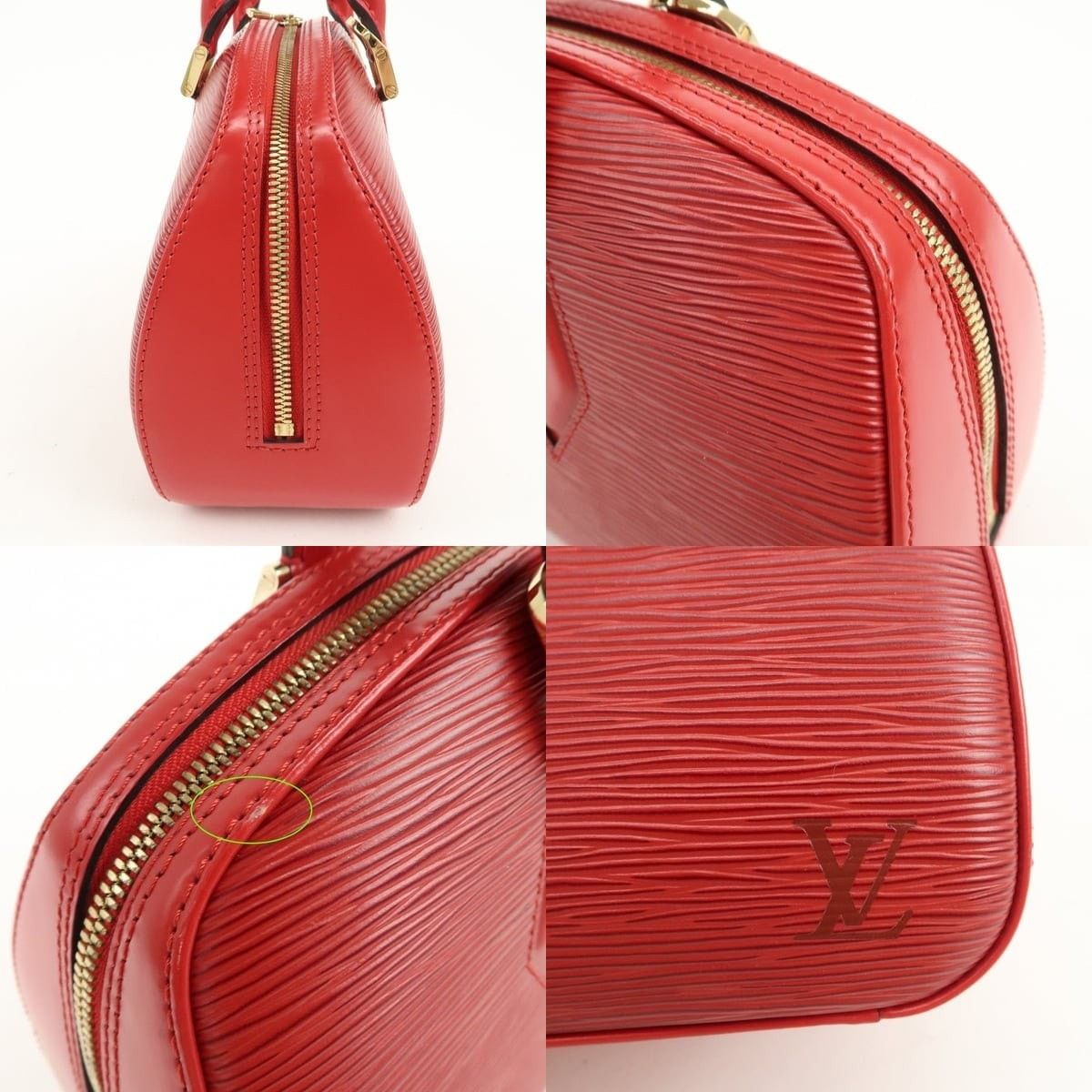 Louis Vuitton Louis Vuitton Epi Jasmine Satchel Red Size ONE SIZE - 6 Thumbnail
