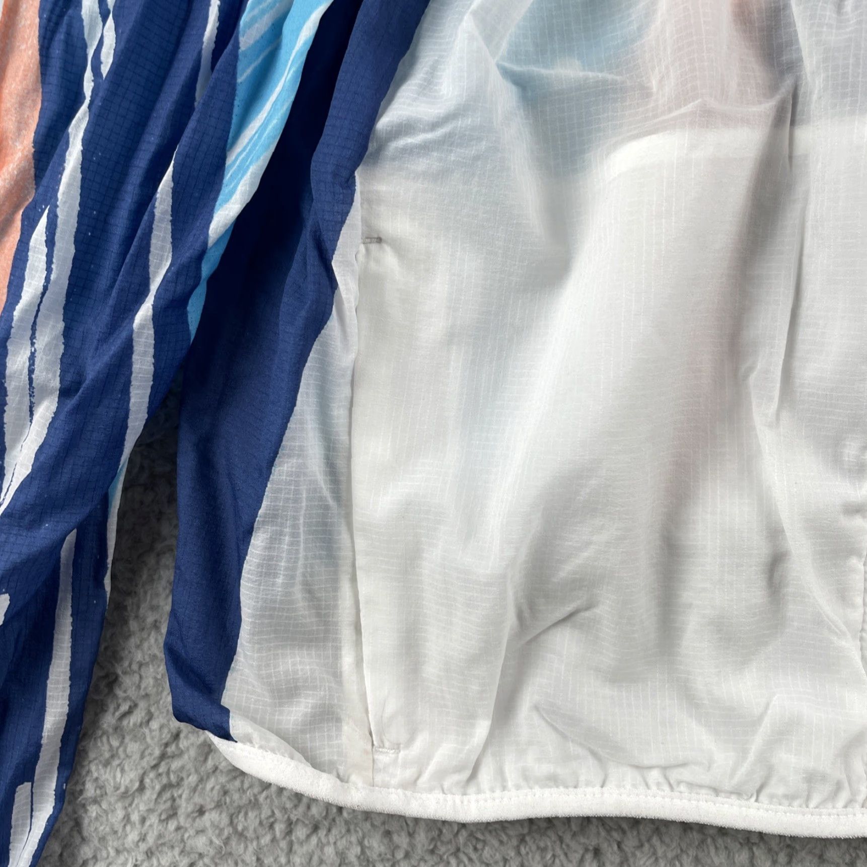 Nike Nike Women’s Small Rain Coat Windbreaker Jacket White Pocket Hoodie Size S / US 4 / IT 40 - 7 Thumbnail