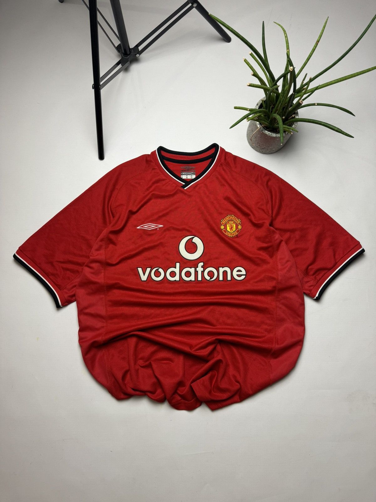 Soccer jersey vintage rare Manchester United deals size XL