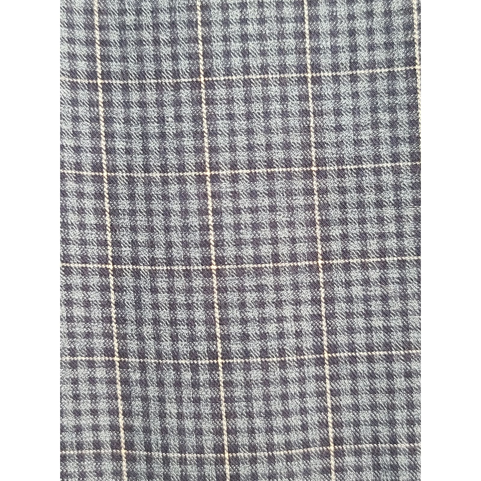 Ledbury Ledbury Slim Fit Gingham Plaid Cotton Twill Button Shirt Size US L / EU 52-54 / 3 - 3 Thumbnail