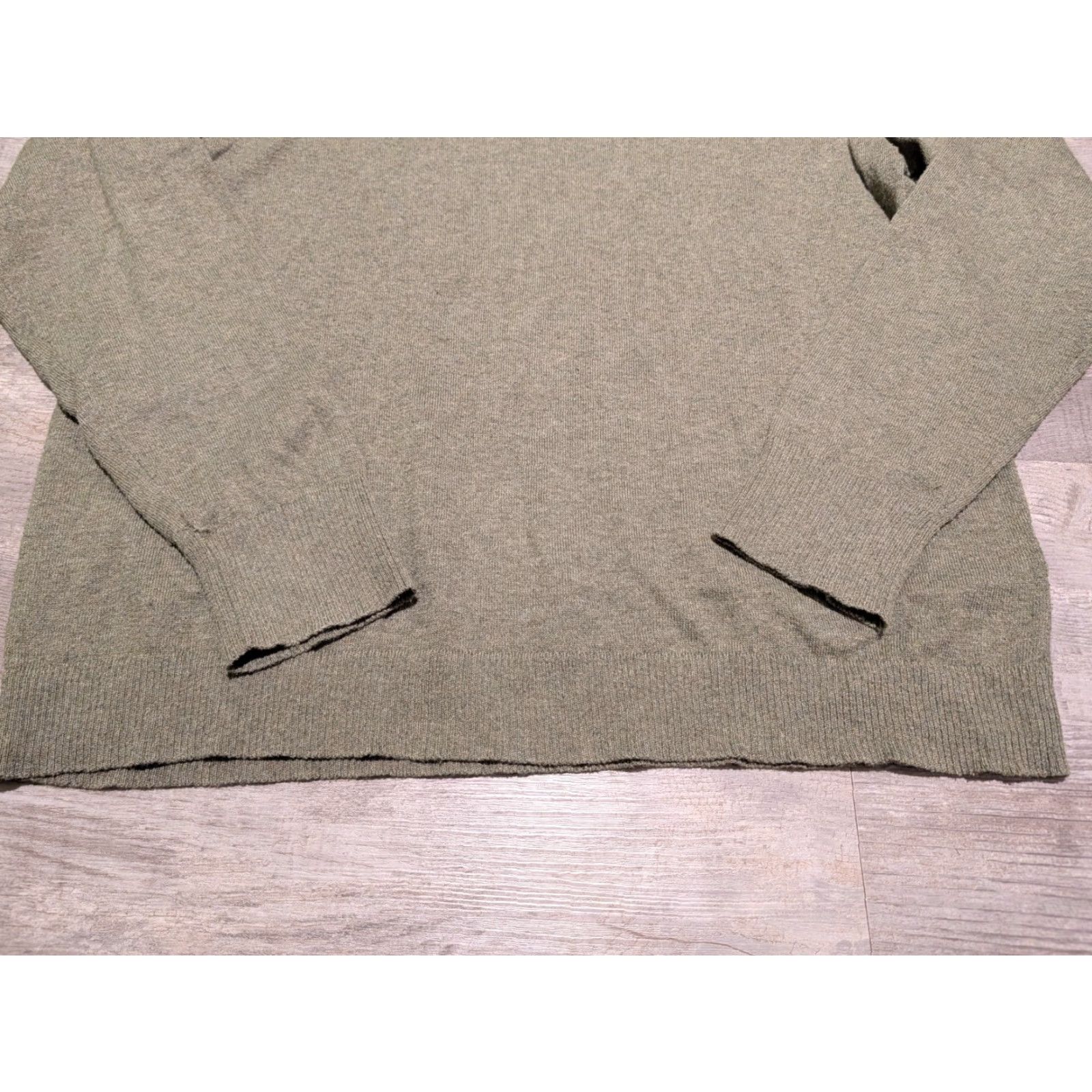 Patagonia VINTAGE Patagonia Womens Andri Pullover Crewneck Sweater XL Olive Knit Solid Logo Regular Mens Womens? Size XL / US 12-14 / IT 48-50 - 3 Thumbnail