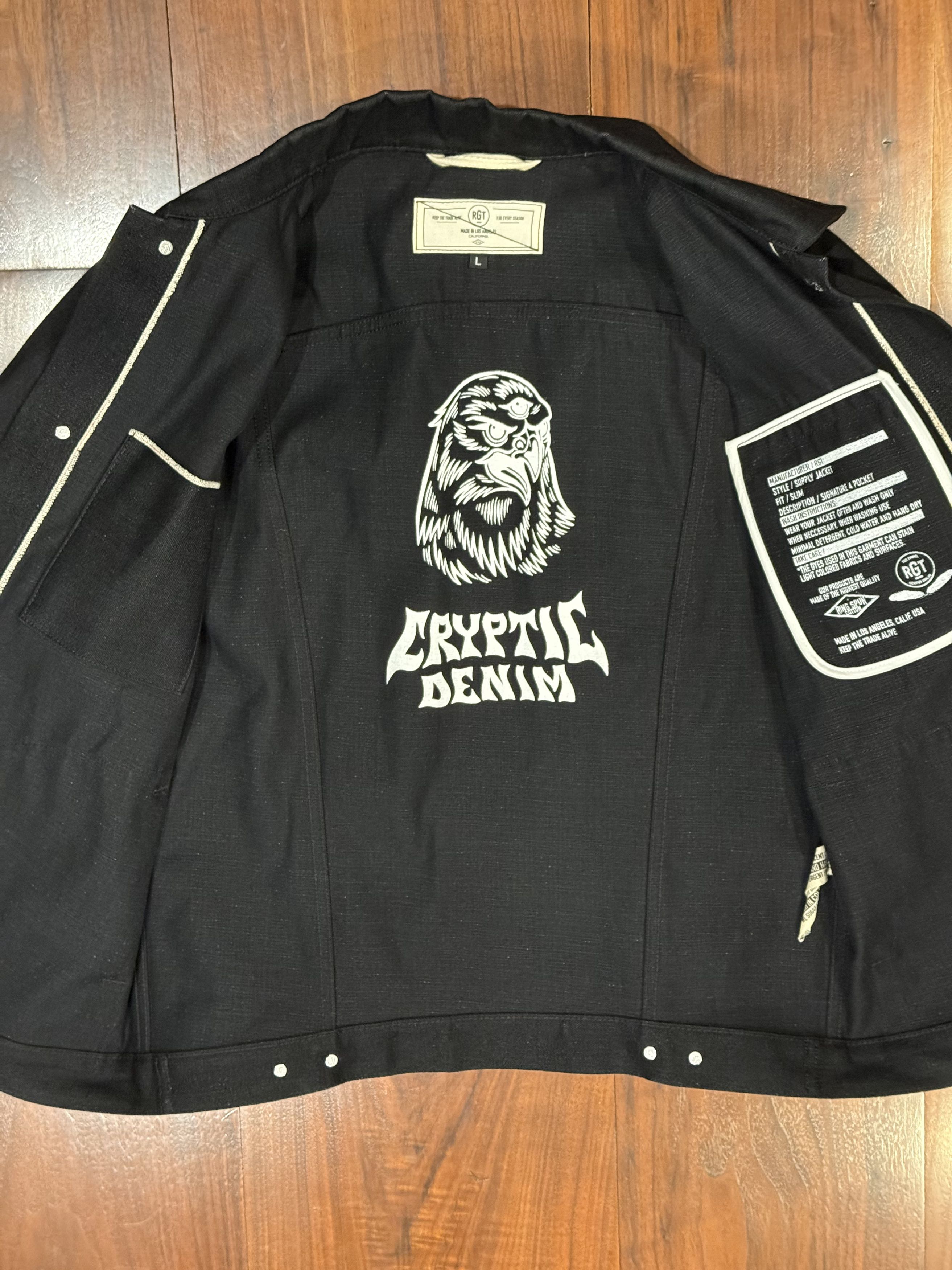 Rogue Territory Cryptic Denim Supply Jacket Size US L / EU 52-54 / 3 - 2 Thumbnail