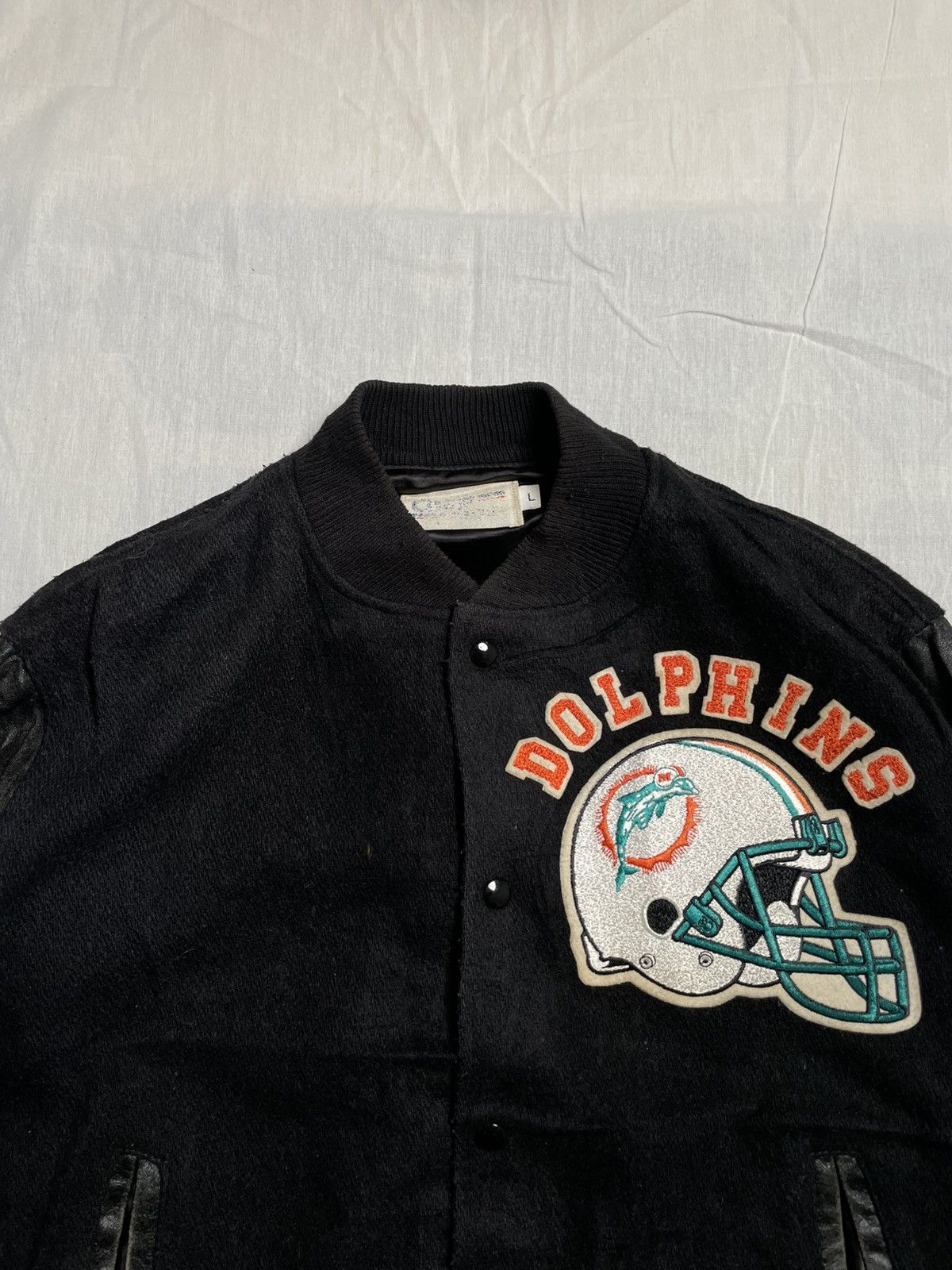 Chalk Line Chalk Line Varsity Bomber Wool Jacket Size US L / EU 52-54 / 3 - 3 Thumbnail