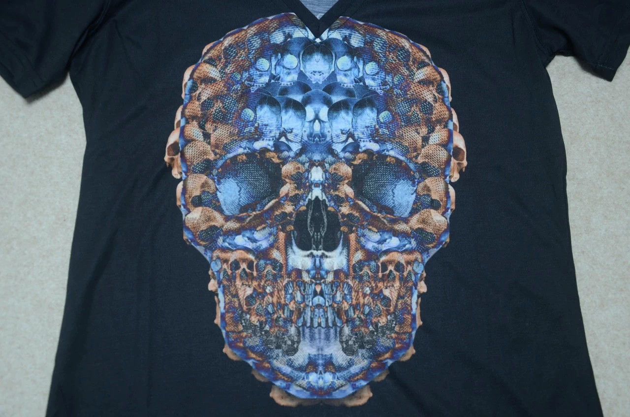 Philipp Plein Philipp Plein Crystal Skull Short Sleeve T-Shirt Size US S / EU 44-46 / 1 - 3 Thumbnail