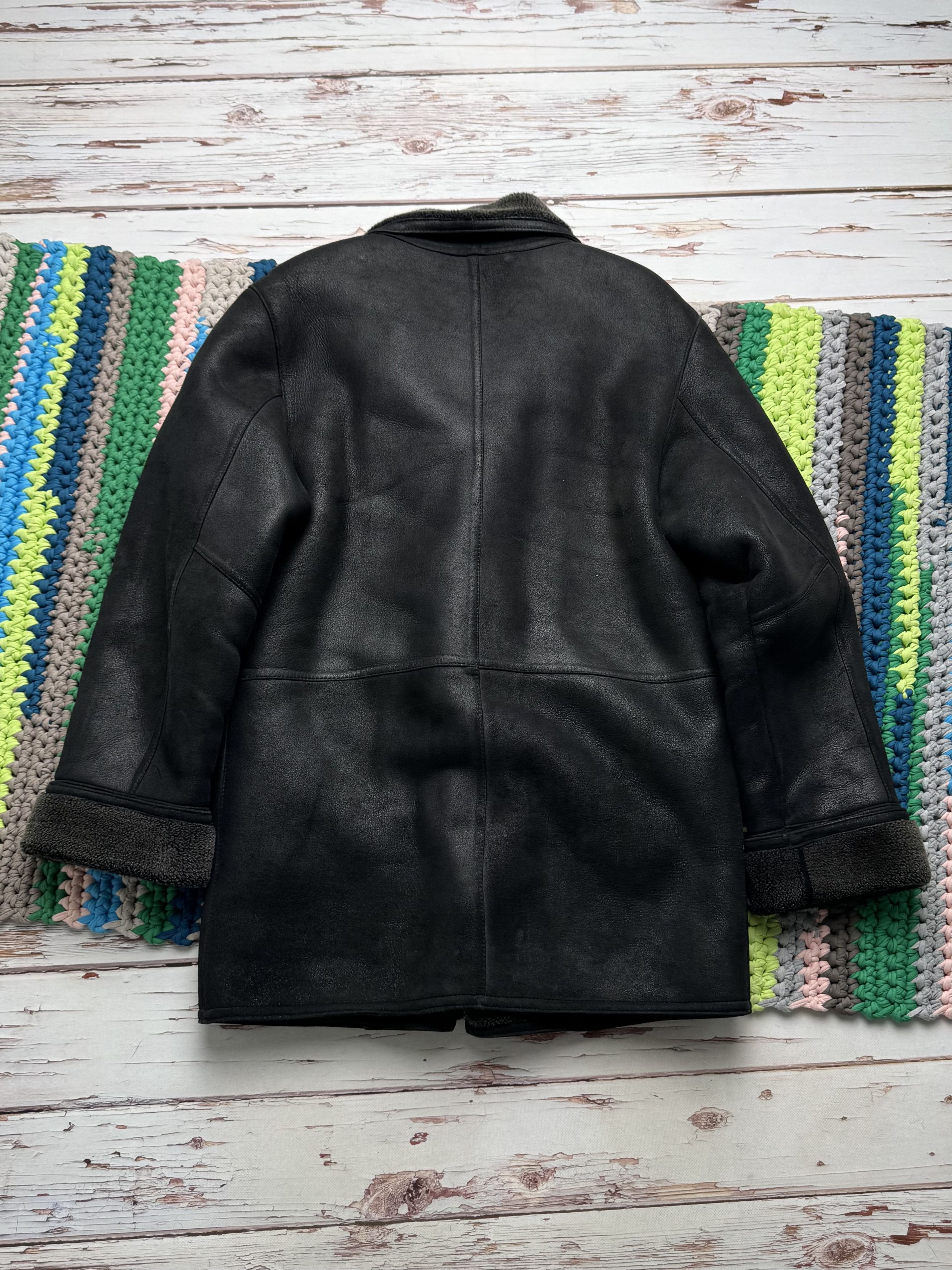 Vintage Vintage Real Sheepskin Coat (D10)(D15) Size US XL / EU 56 / 4 - 13 Thumbnail