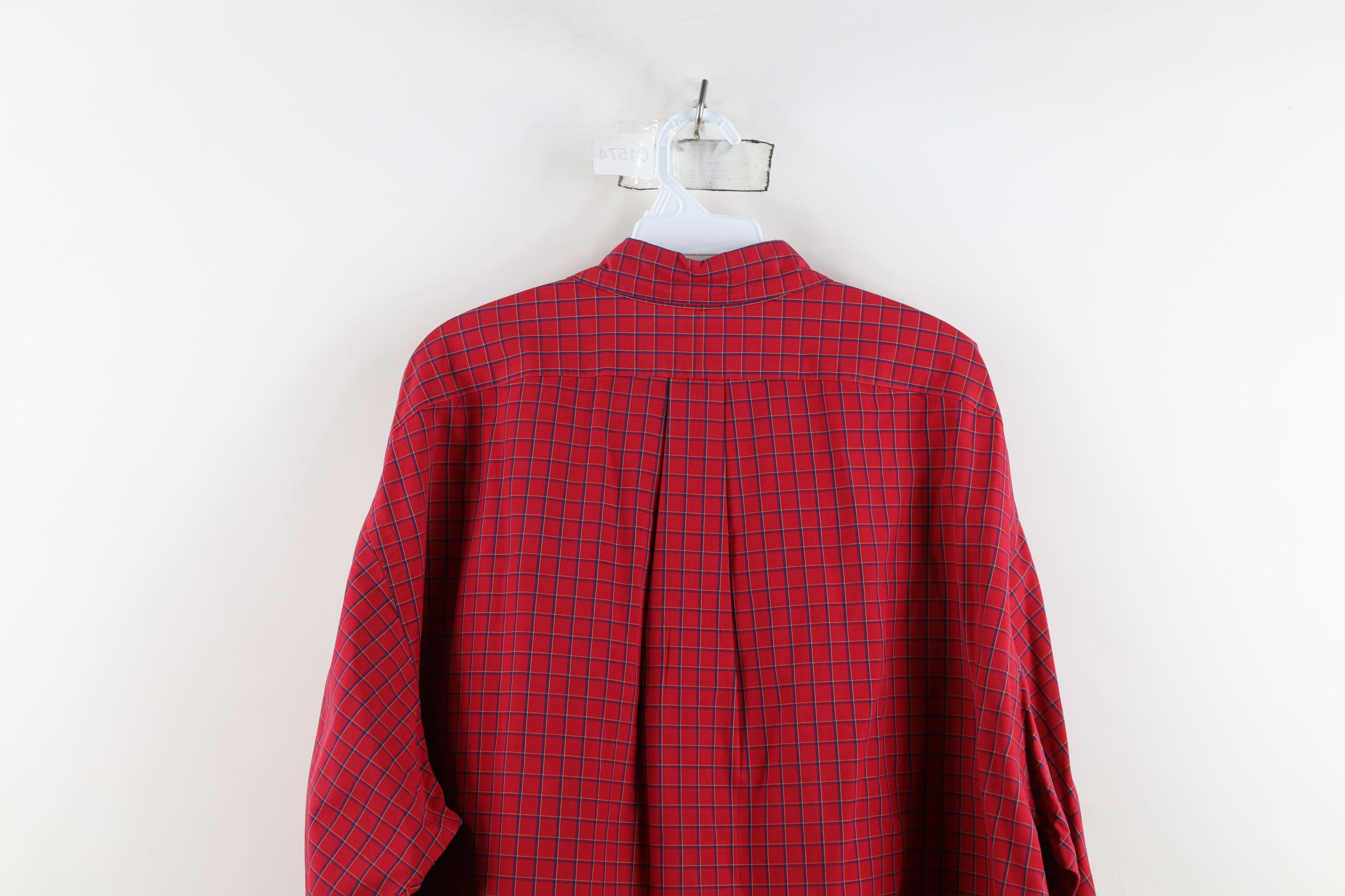 Ralph Lauren Vintage 90s Ralph Lauren Collared Button Down Shirt Plaid Size US XL / EU 56 / 4 - 12 Thumbnail