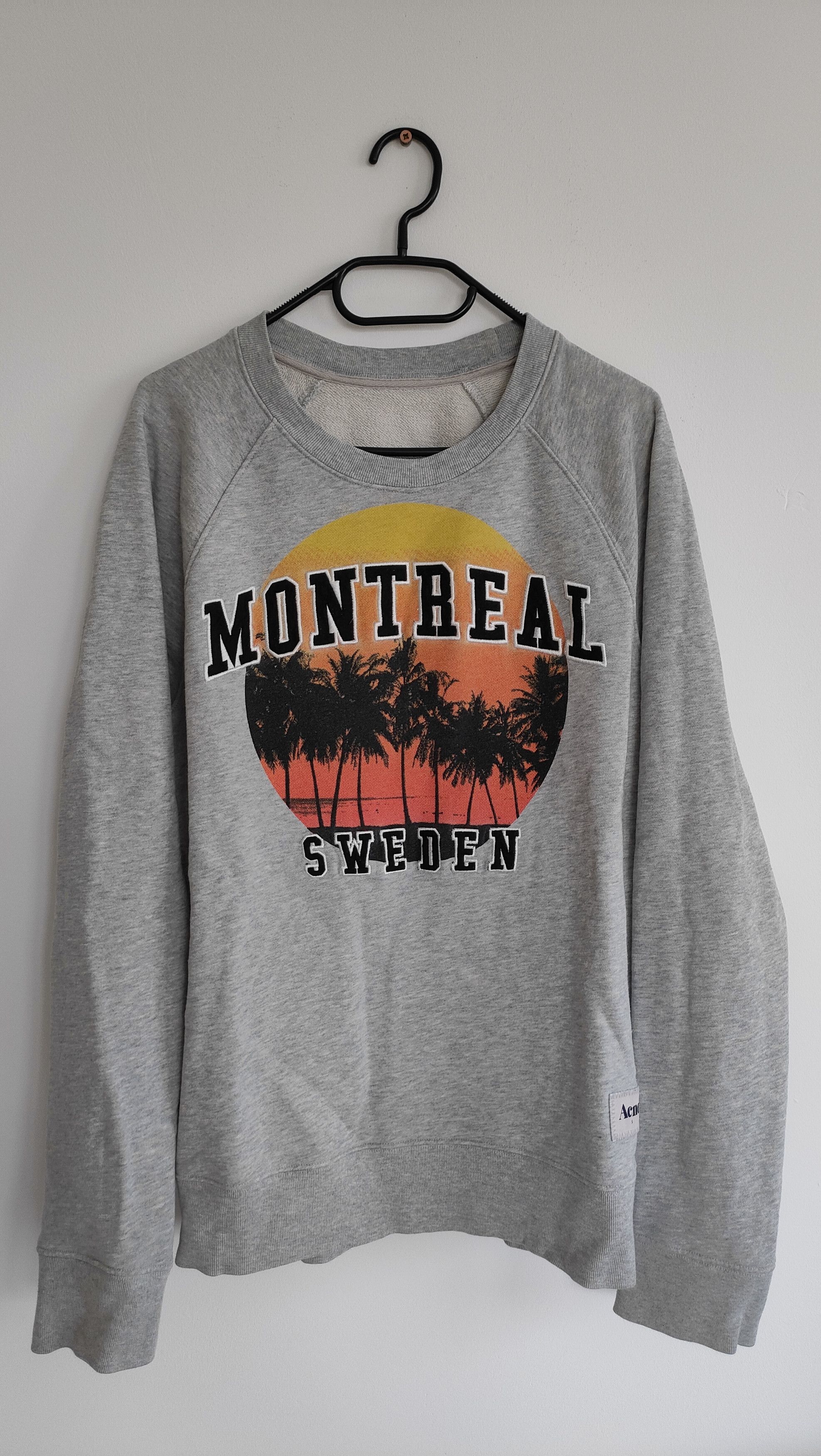 Acne Studios Acne Studios MONTREAL SWEDEN AW11 runway crewneck Size US S / EU 44-46 / 1 - 2 Thumbnail