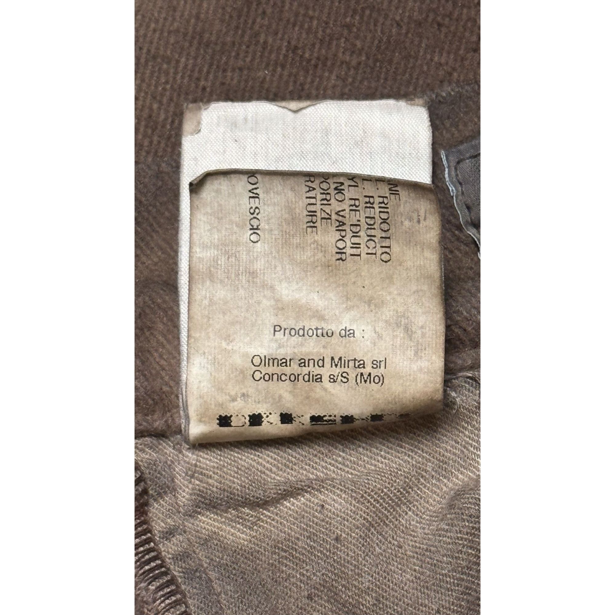 Rick Owens Drkshdw ♚ Rick Owens 2006 -2008 DRKSHDW Drop Crotch Denim Pants ♚ Size US 36 / EU 52 - 11 Thumbnail
