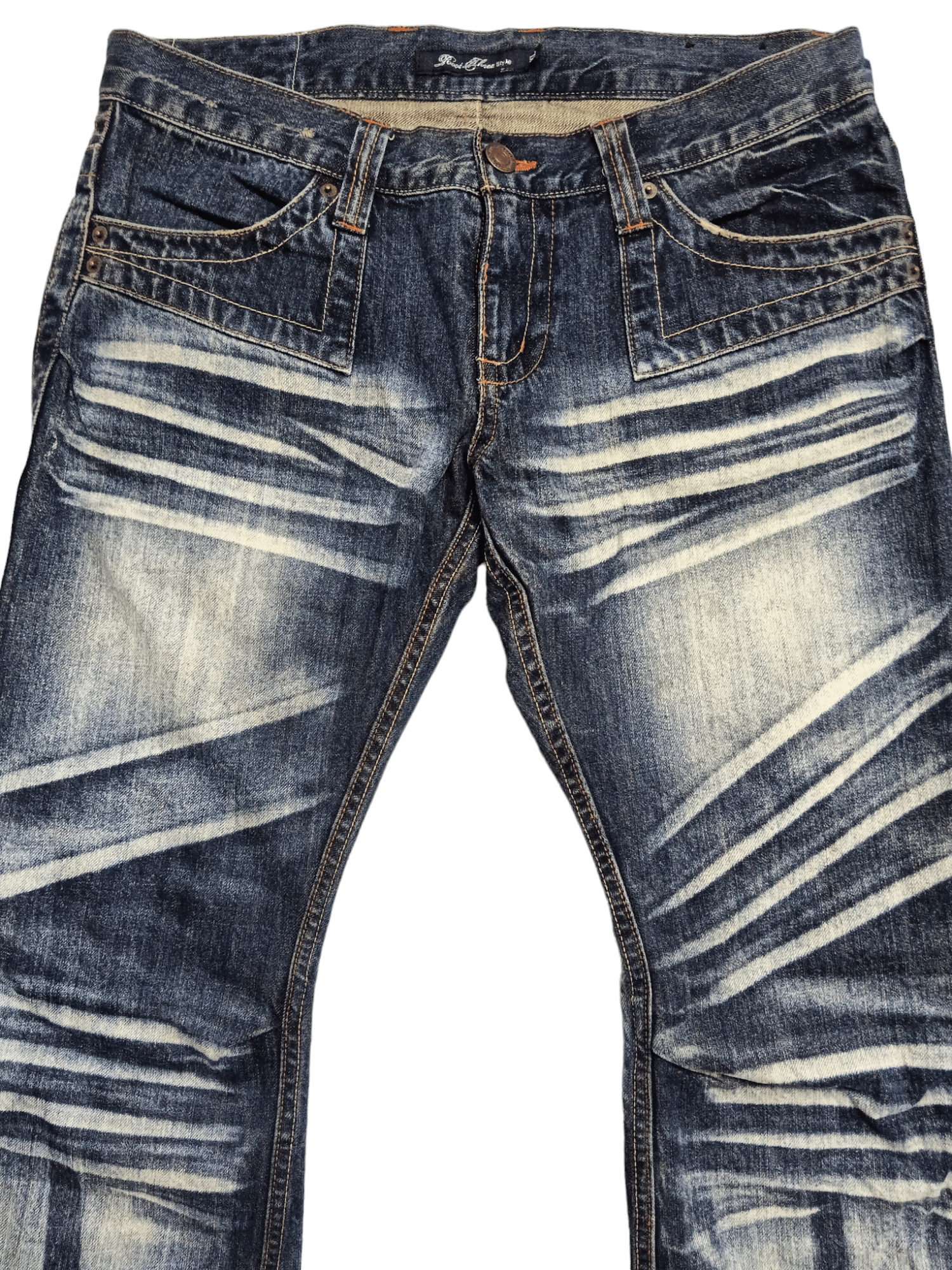 Root Three Clawmark Low Rise Super Flare Denim