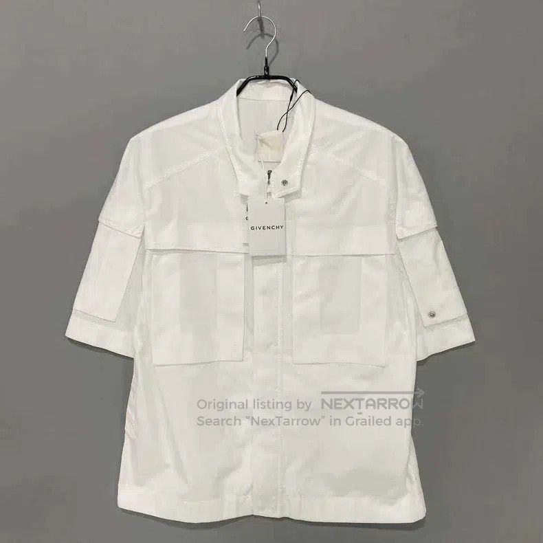 Givenchy Givenchy White Shirt Size US M / EU 48-50 / 2 - 1 Thumbnail