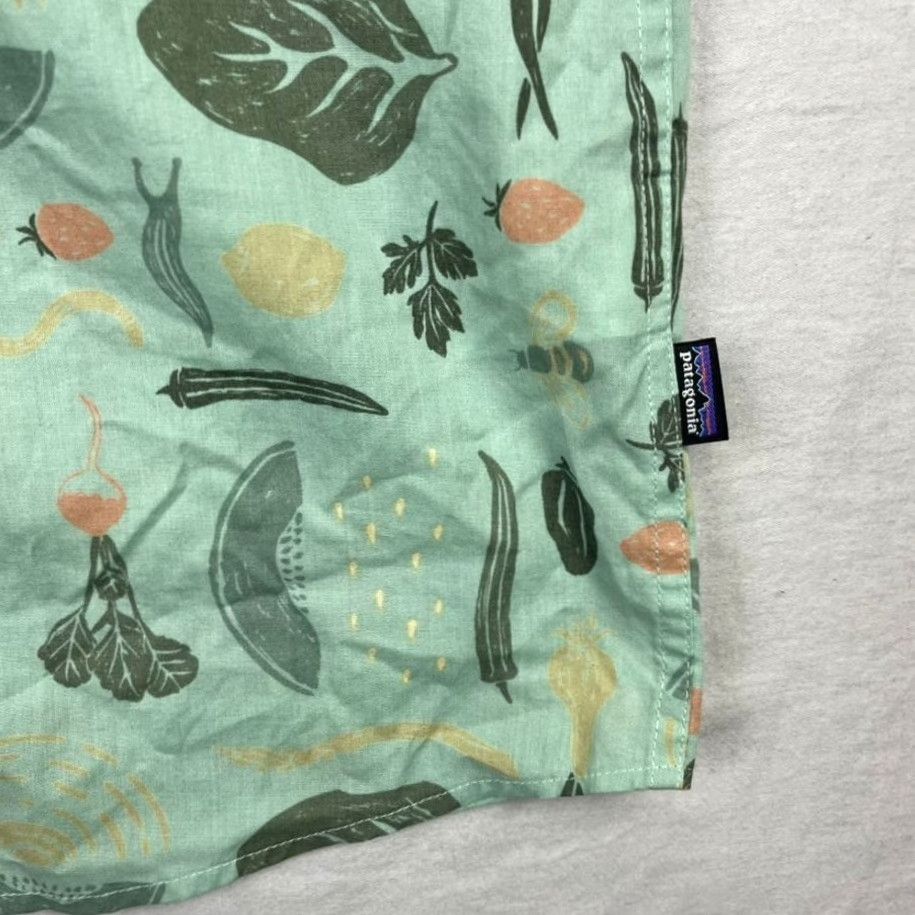 Patagonia Patagonia Shirt Mens XL Green Tropical Garden Button-Up Size US XL / EU 56 / 4 - 3 Thumbnail