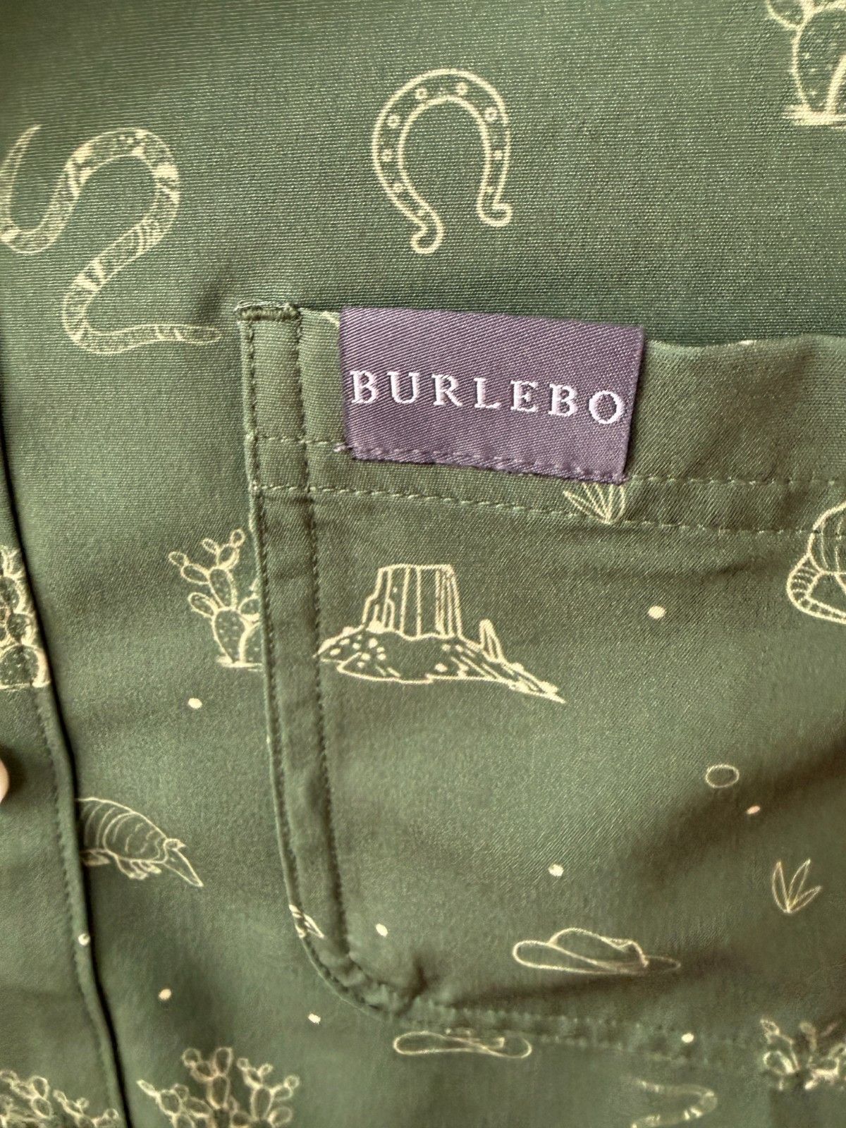 Other Burlebo Men’s Performance Polo Shirt Men's Armadillo & Snake Size US S / EU 44-46 / 1 - 4 Thumbnail