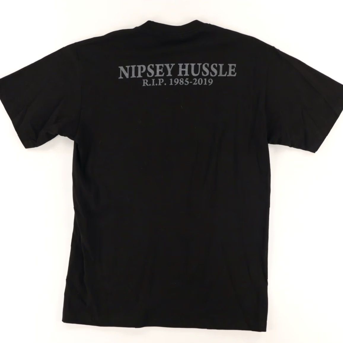 Vintage Shaka Wear RIP Nipsey Hussle Solid T-Shirt Black Men's L Size US L / EU 52-54 / 3 - 4 Thumbnail