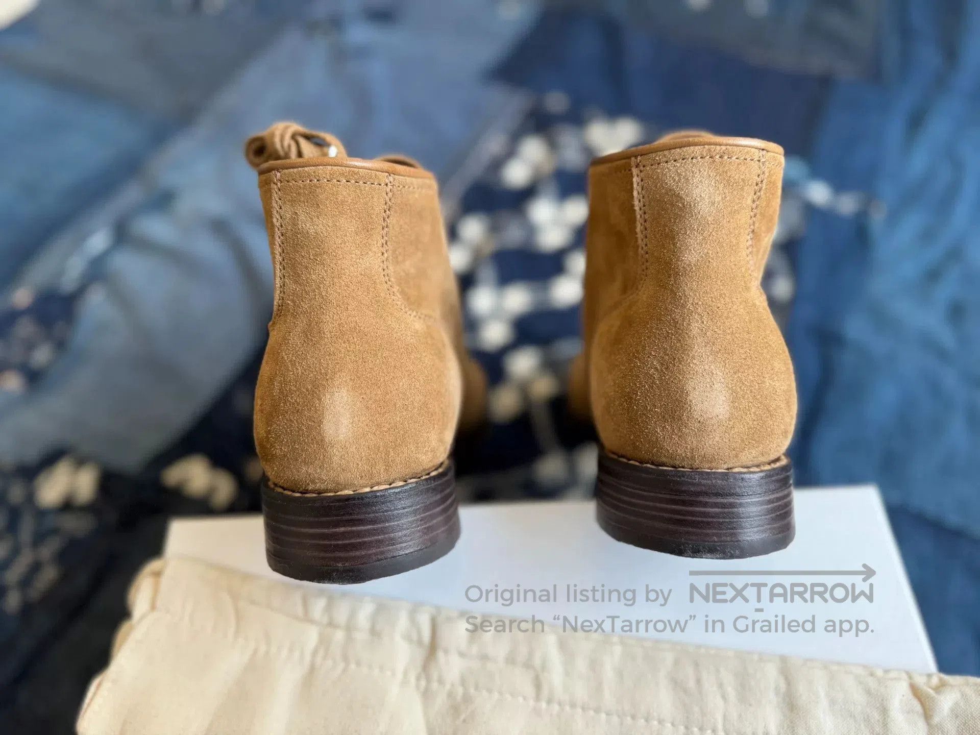 Visvim VISVIM Brigadier Boots-Folk in Beige. Size US 10 / EU 43 - 6 Thumbnail