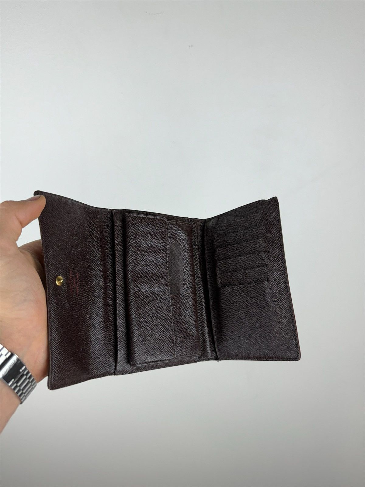 Leather × Louis Vuitton Leather wallet Louis Vuitton monogram original casual item Size ONE SIZE - 2 Thumbnail