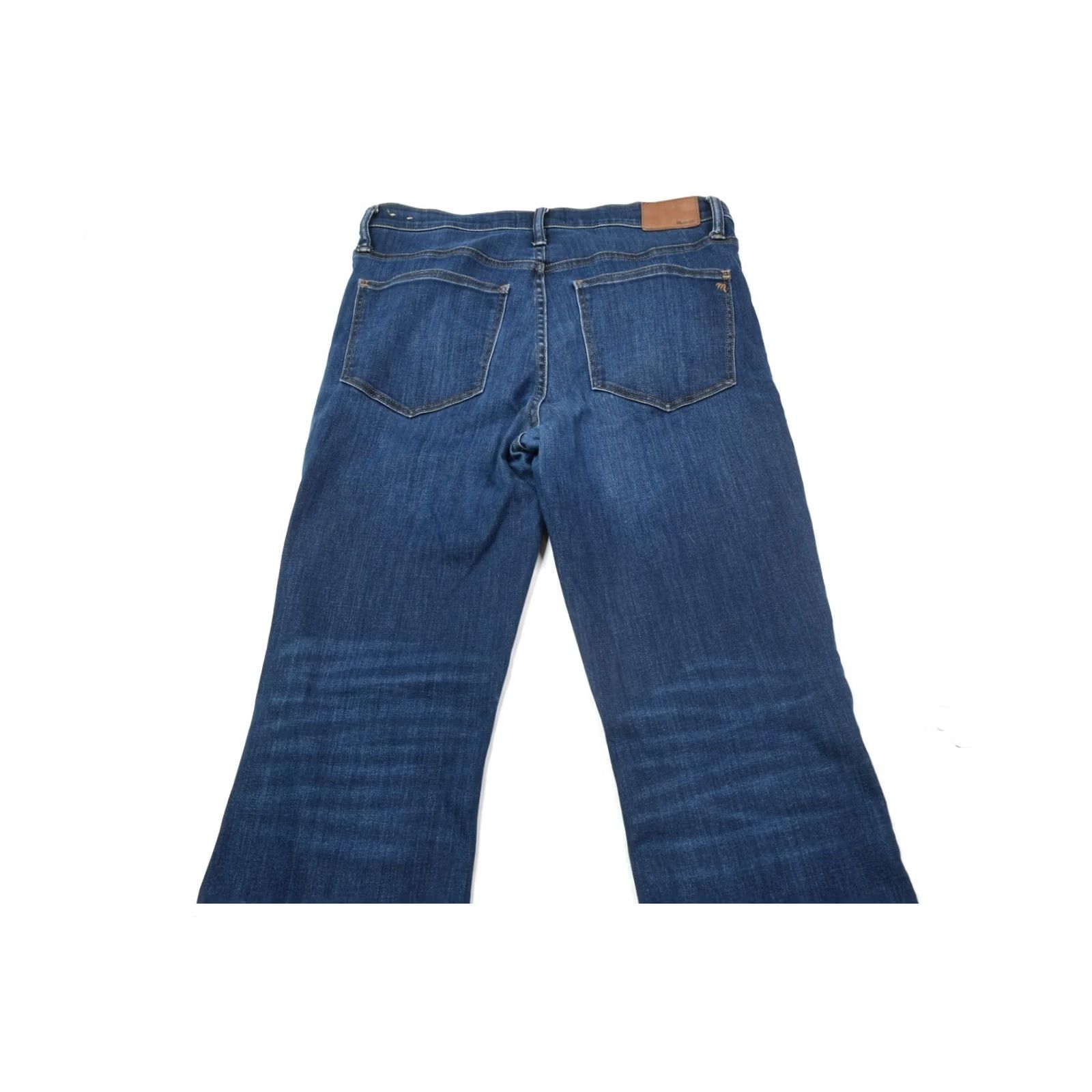 Madewell Madewell Cali Dem Boot Cut Jeans Womens 30 Tall Blue Mid-Rise Slim Fit Crop Jeans Size 24" / US 00 / IT 34 - 7 Thumbnail