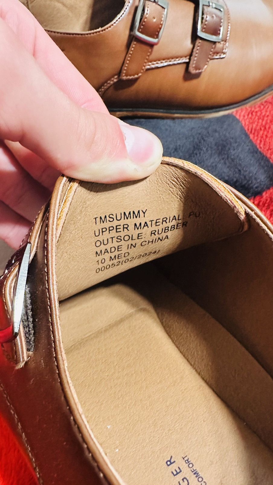 Tommy Hilfiger Tommy Hilfiger Summy Double Monk Strap Dress Shoes Brown Size US 10 / EU 43 - 2 Thumbnail
