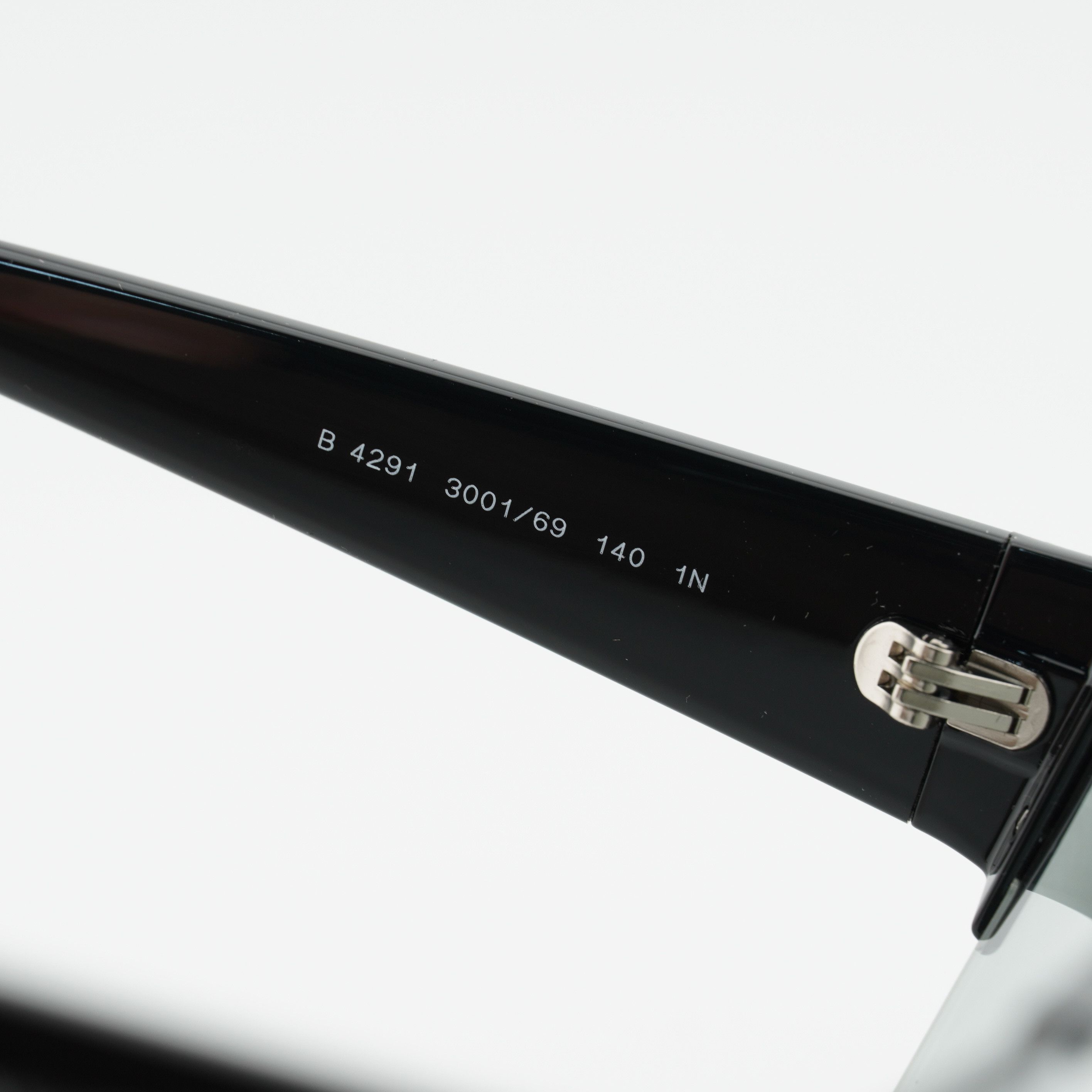 Burberry Burberry BE4291 3001/69 Sunglasses Black Shield Frame Size ONE SIZE - 11 Thumbnail