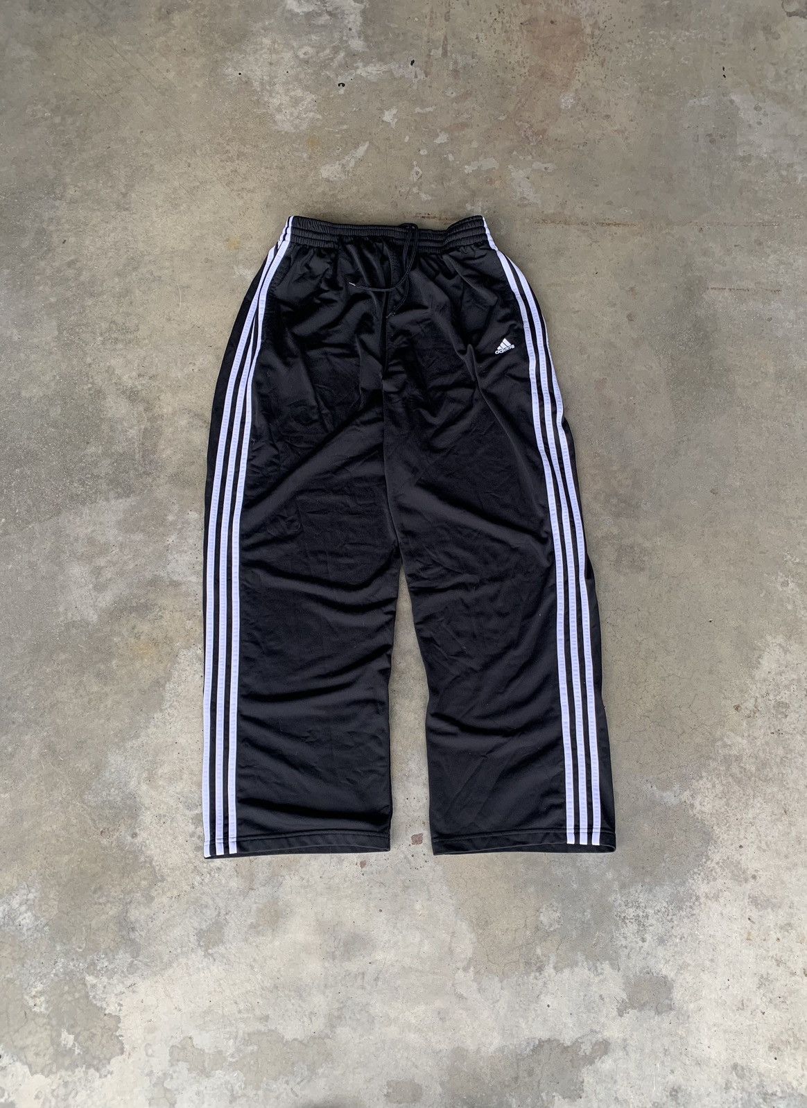 Adidas Vintage Adidas Baggy Track Pants | Grailed