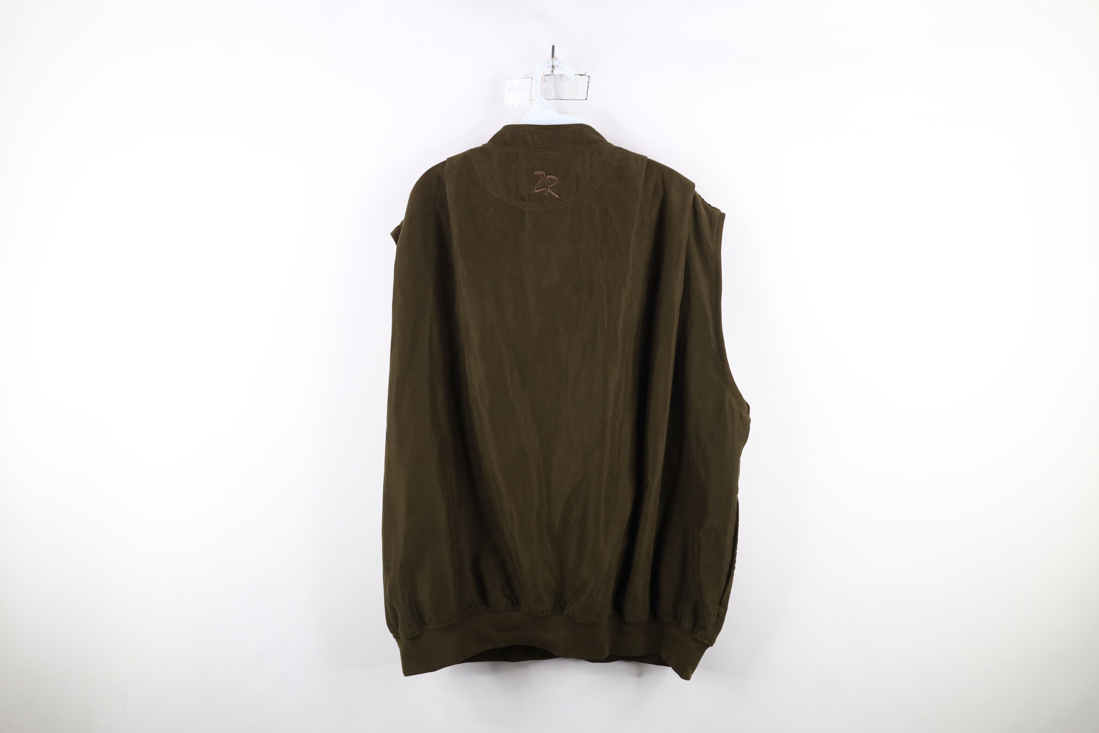 Vintage Zero Restriction Microsuede Golfing Pullover Vest Jacket Size US XL / EU 56 / 4 - 13 Thumbnail