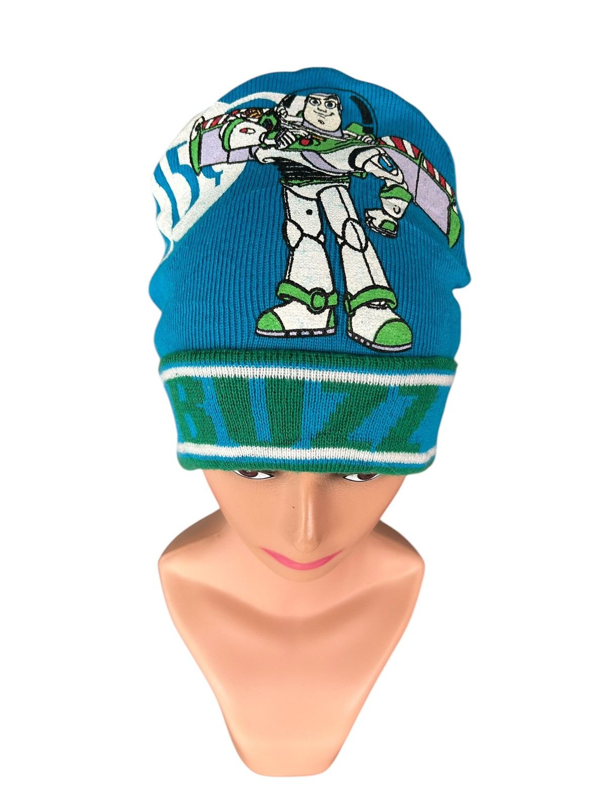 Japanese Brand × Kapital × Vintage Rare Toy Story Buzz Beanie Hats Size ONE SIZE - 7 Thumbnail