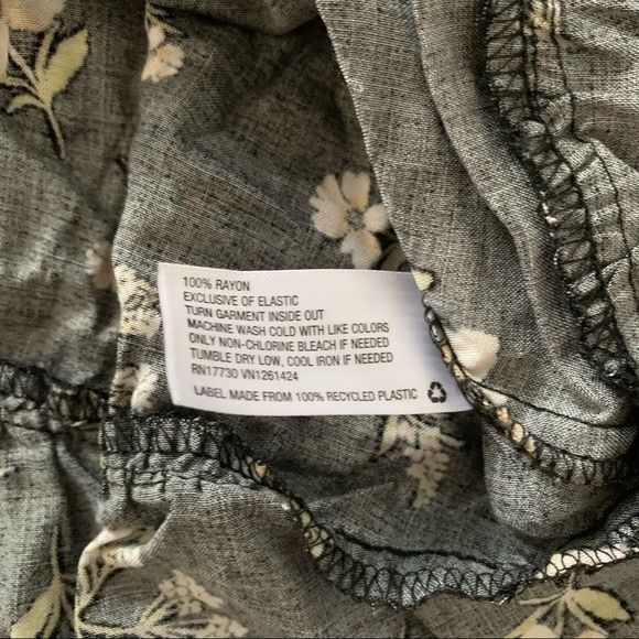 Other Wild Fable Black Floral Ruffle Sleeve Mini Dress Medium NWOT Size M / US 6-8 / IT 42-44 - 9 Thumbnail