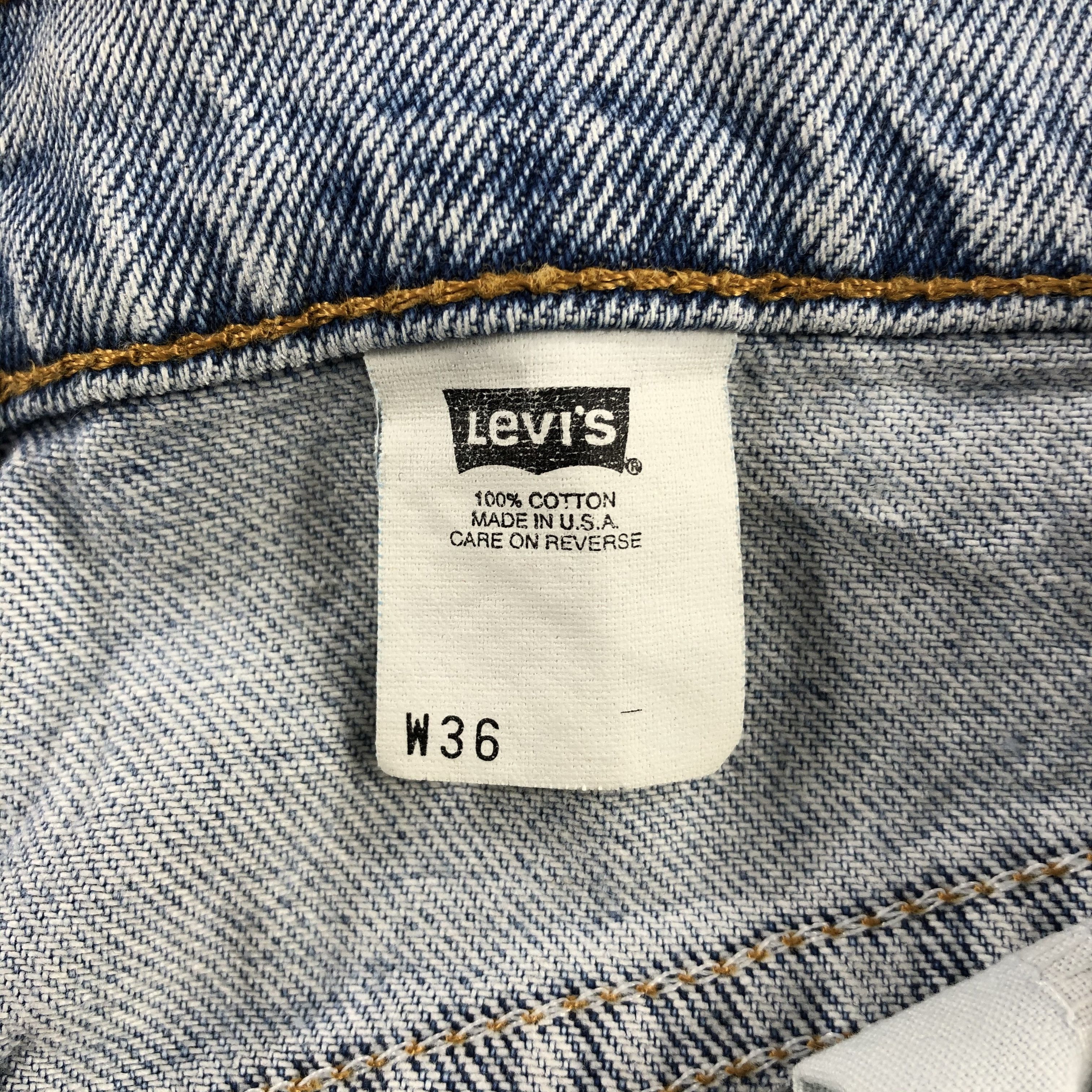 Levi's × Vintage Vintage Light Wash Levis 550 Jeans-JM3161 Size US 35 - 12 Thumbnail