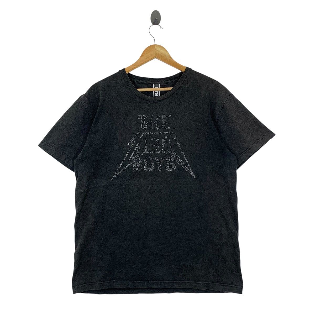 Japanese Brand THE META BOYS Ktm Crew Japan Tour 2008 Japanese Band Shirt Size US XL / EU 56 / 4 - 1 Thumbnail