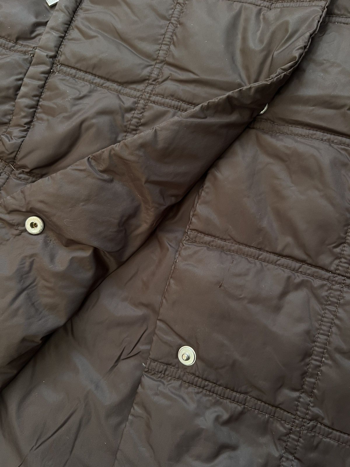 Moncler × Vintage Vintage Brown Moncler puffer coat down women's Size M / US 6-8 / IT 42-44 - 18 Thumbnail