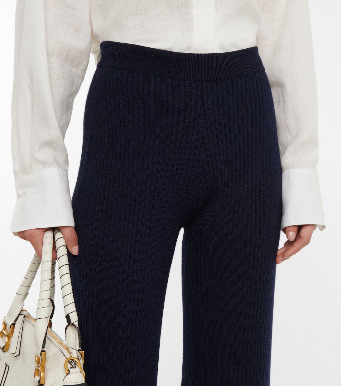 Chloe o1y0825 Sweatpant in Midnight Blue Size 28" / US 6 / IT 42 - 2 Thumbnail