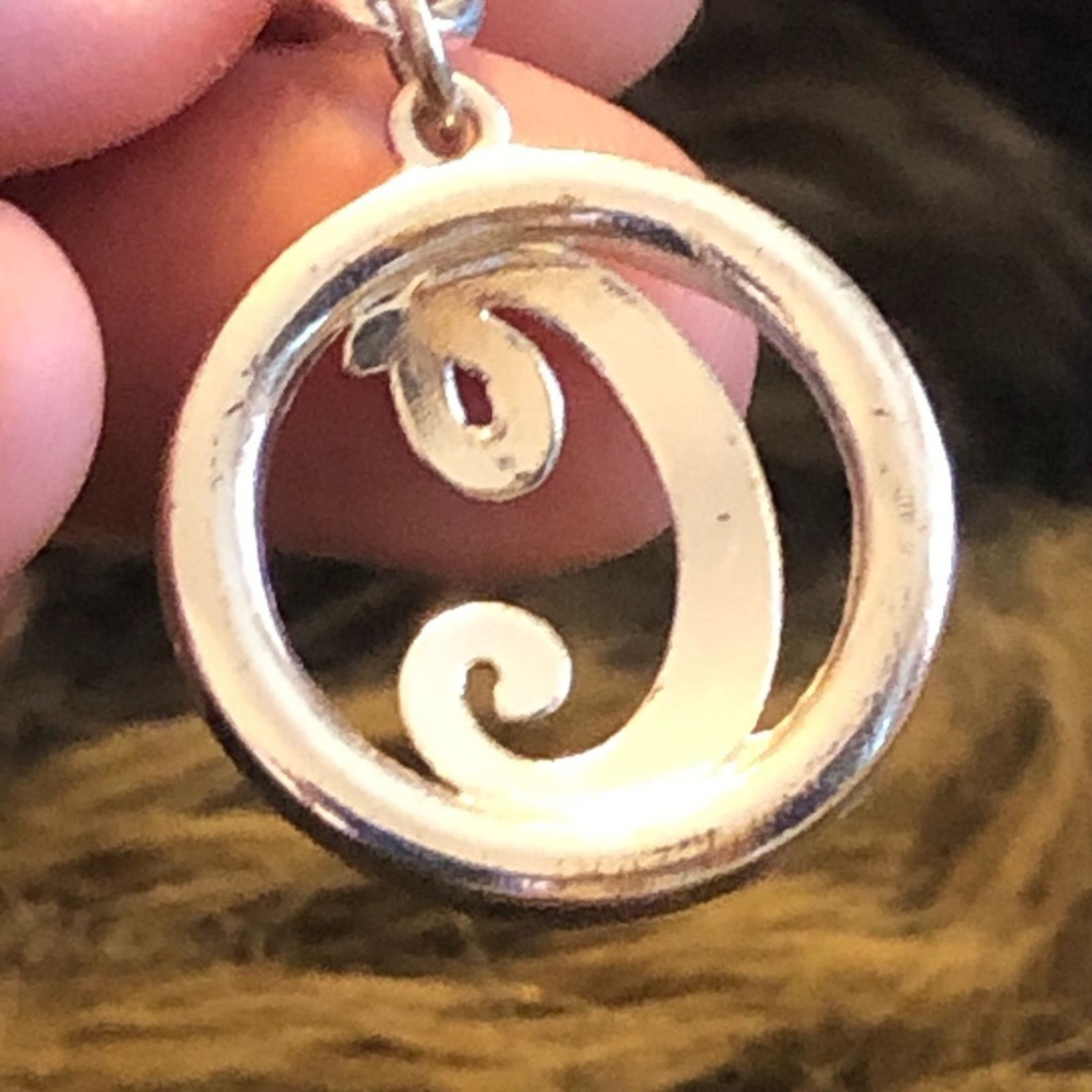 Jewelry Silver monogram “C” rhinestone charm bracelet Size ONE SIZE - 7 Thumbnail