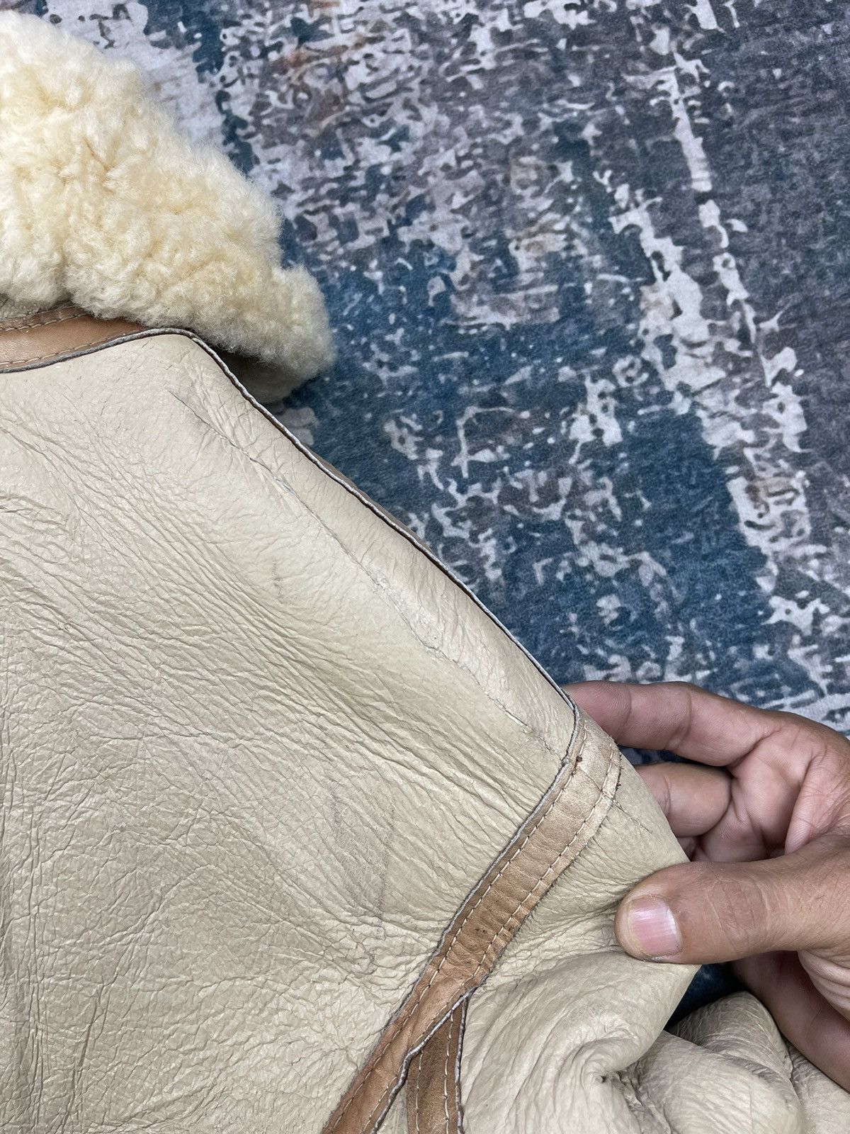 Schott Vtg Schott USAAF Type B-3 Shearling Bombers Size US XXS / EU 40 - 11 Thumbnail