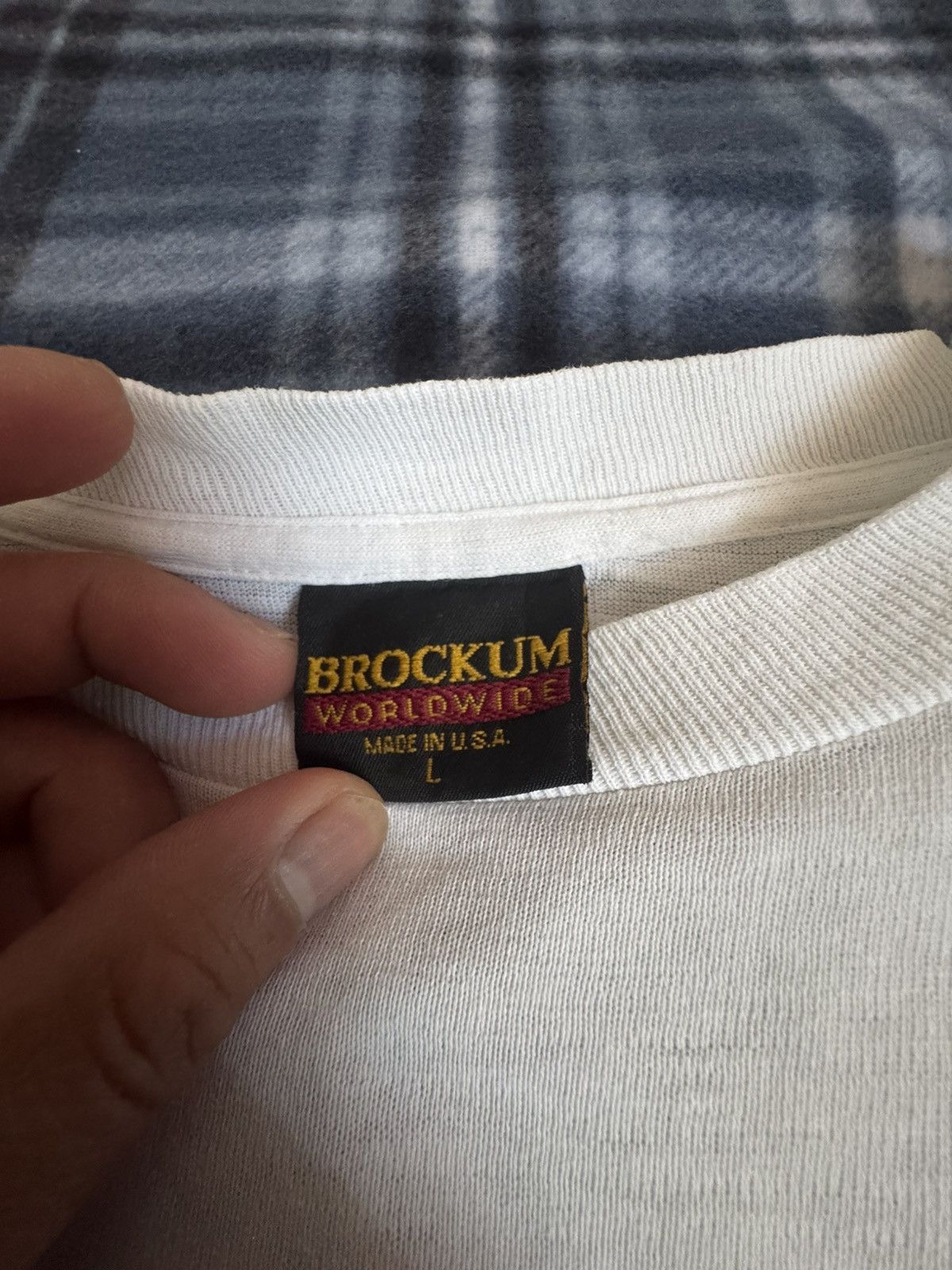 Brockum Vintage Moddy Blues Time Traveler 1994 Tour Shirt Size US L / EU 52-54 / 3 - 3 Thumbnail